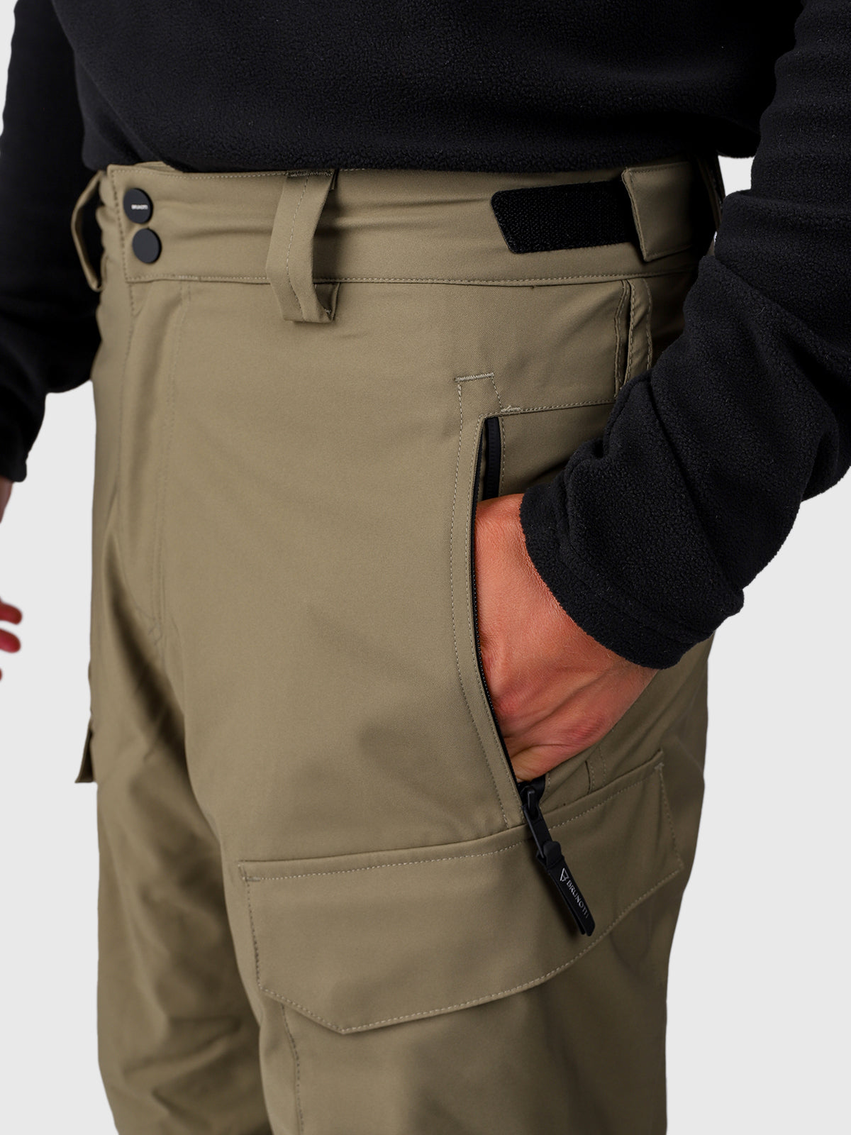 Footrail-Cargo Heren Ski Broek | Dusky Green