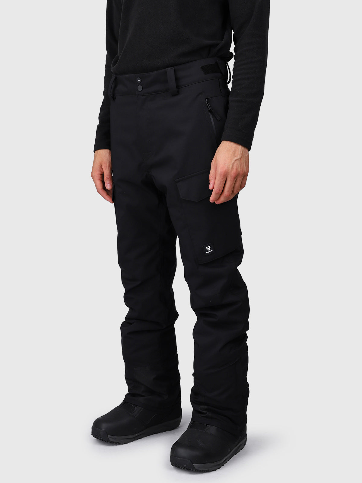 Footrail-Cargo Heren Ski Broek | Zwart