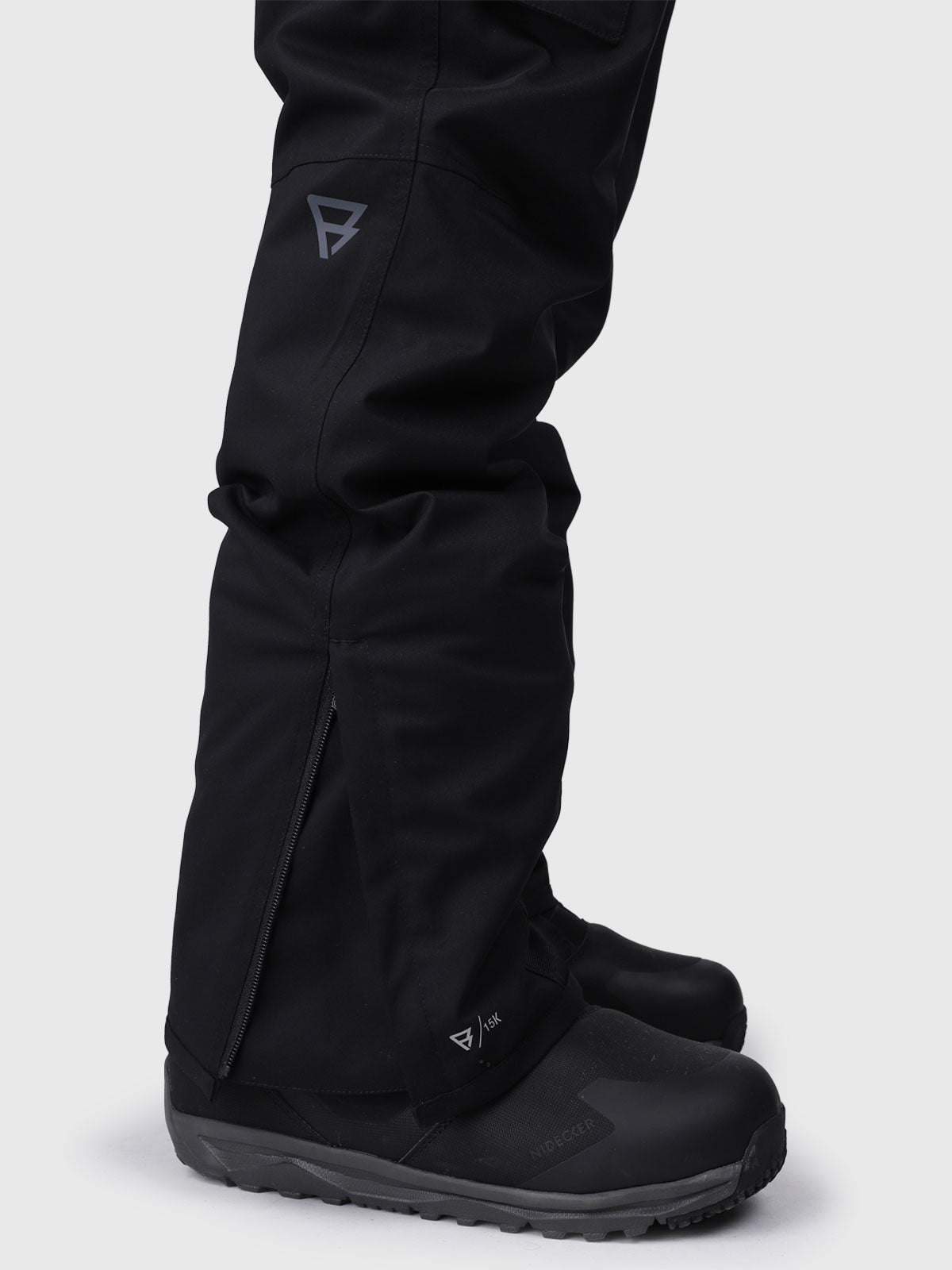 Footrail-Cargo Heren Ski Broek | Zwart
