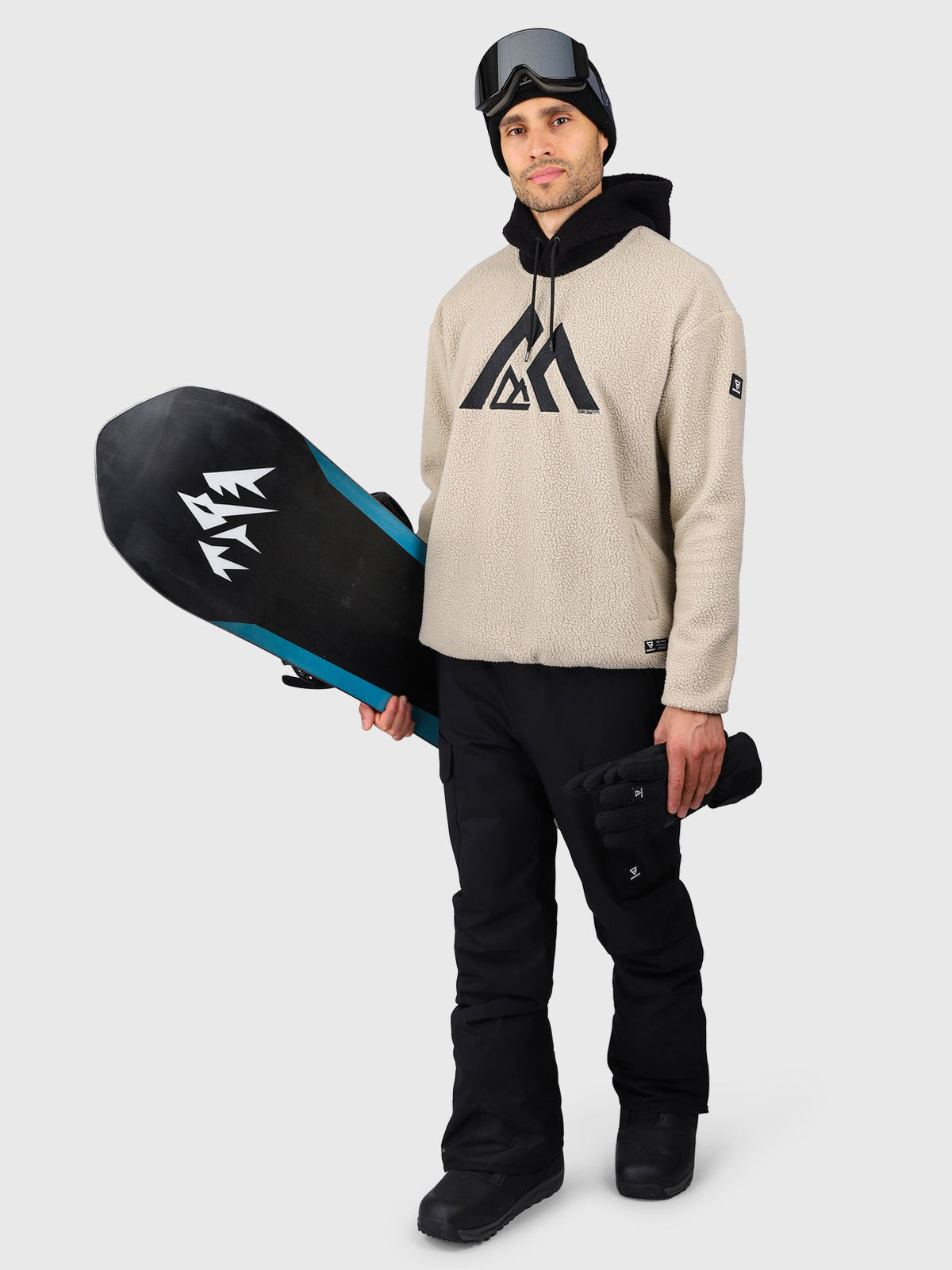 Footrail-Cargo Heren Ski Broek | Zwart