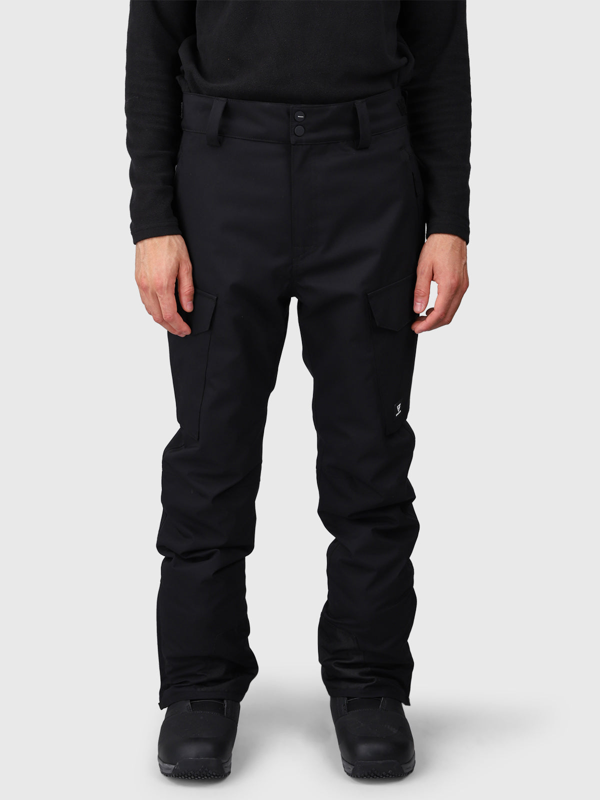 Footrail-Cargo Heren Ski Broek | Zwart