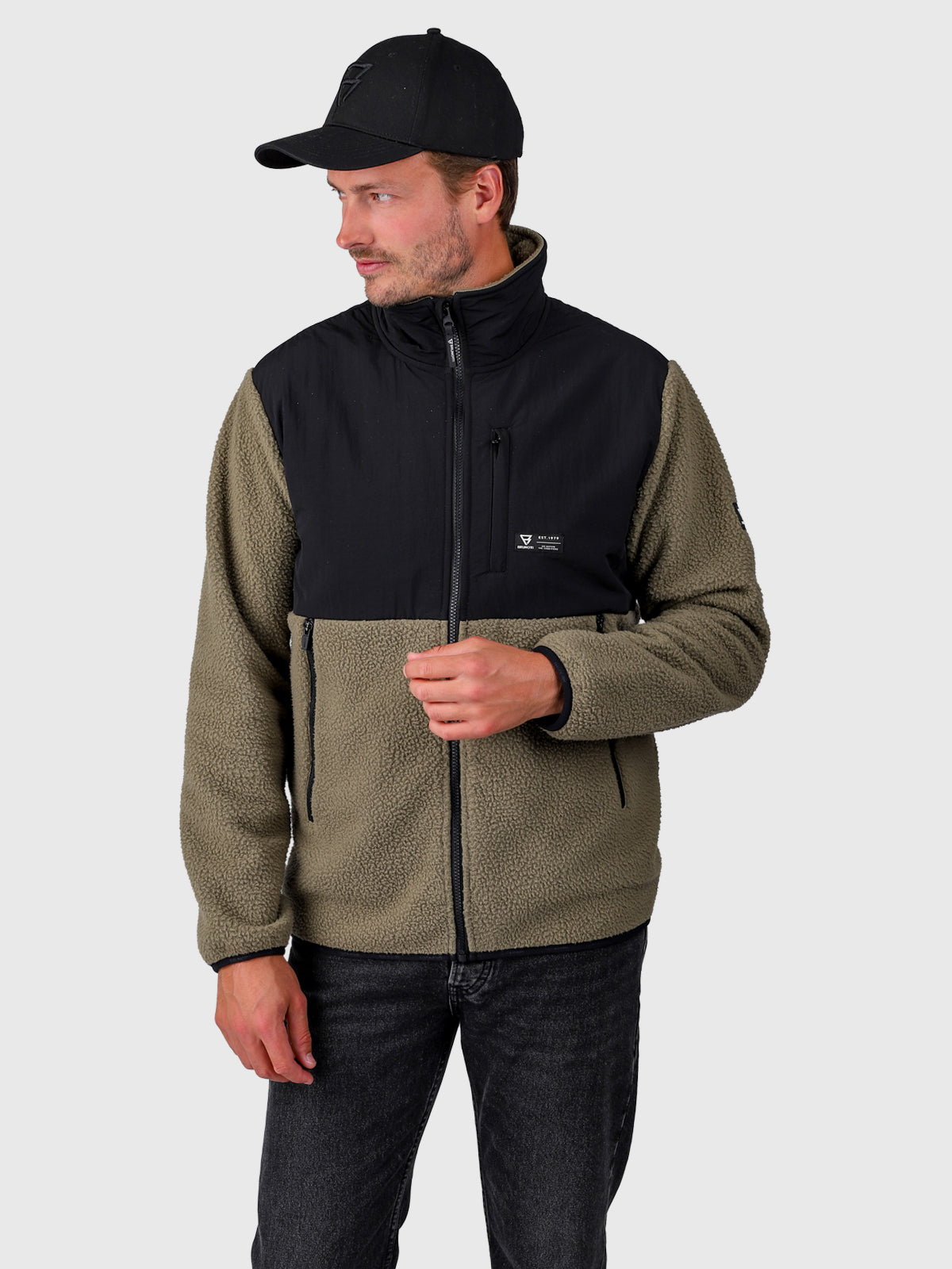 Shawno Men Fleece | Dusky Green