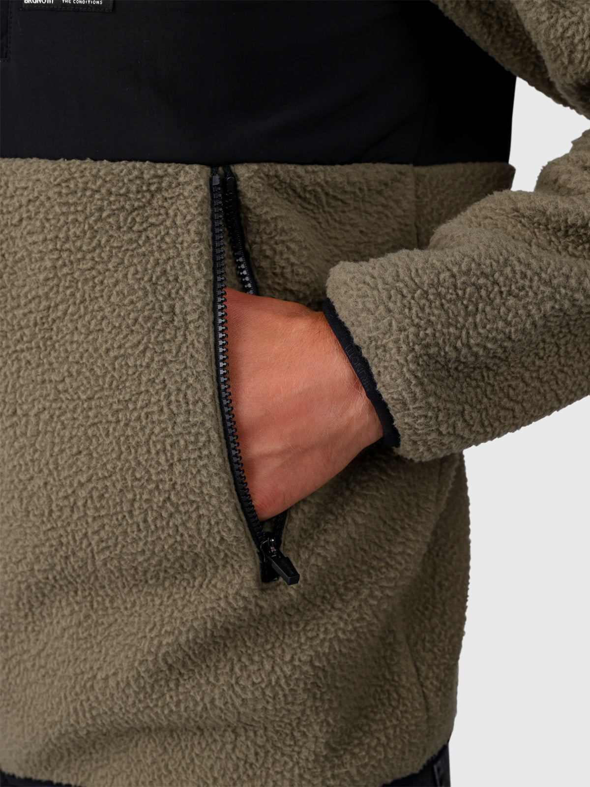 Shawno Men Fleece | Dusky Green