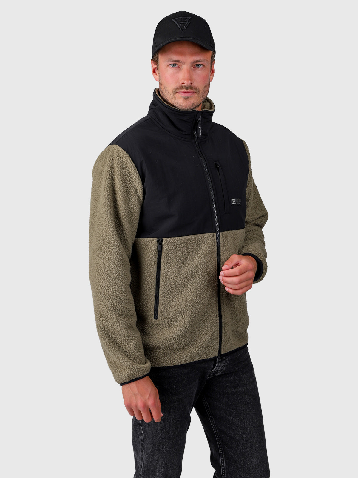 Shawno Men Fleece | Dusky Green