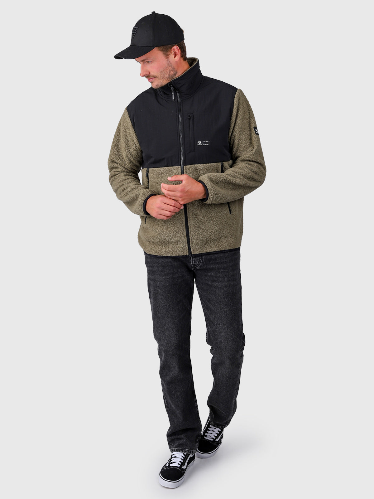 Shawno Men Fleece | Dusky Green