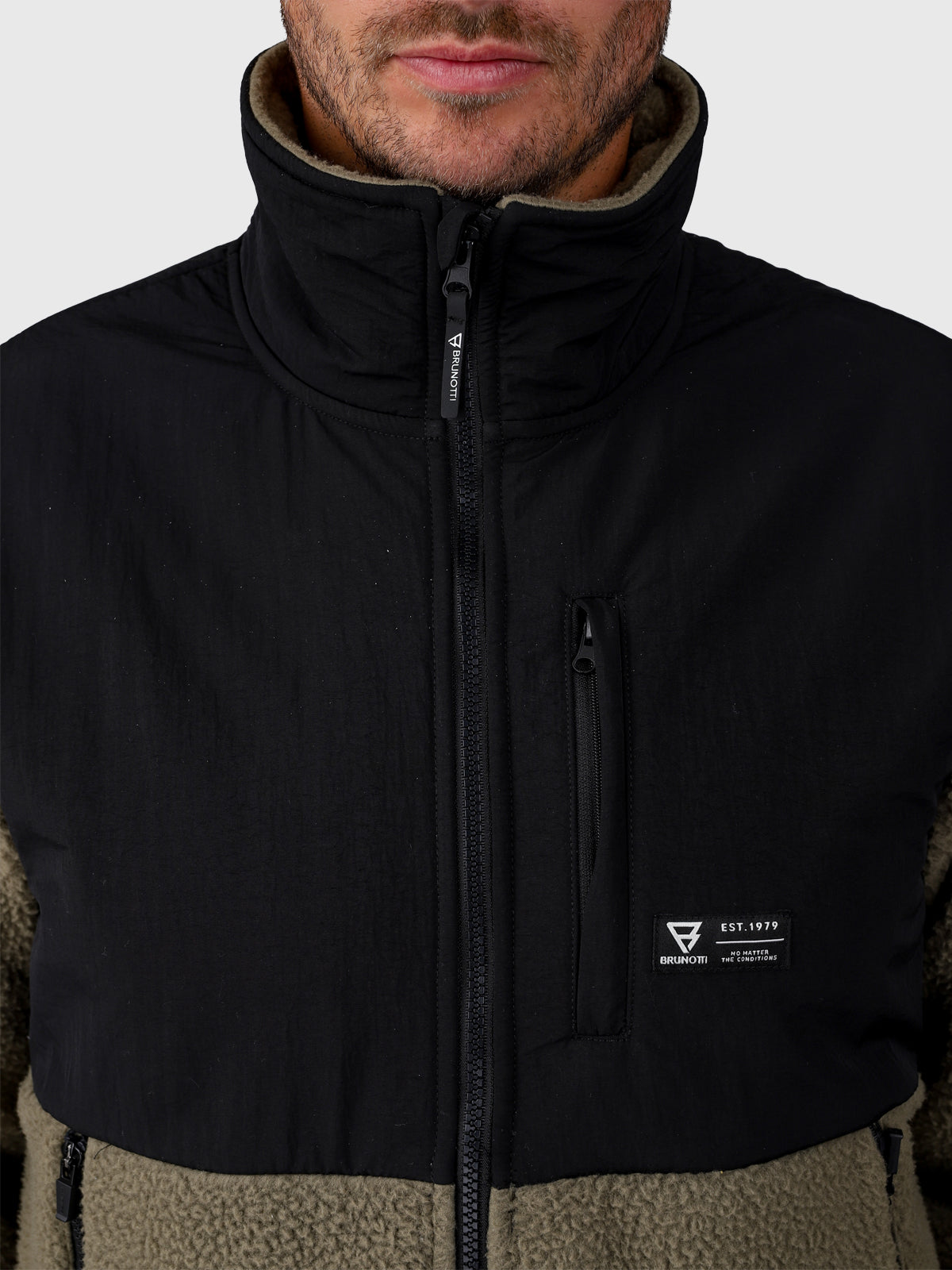 Shawno Men Fleece | Dusky Green