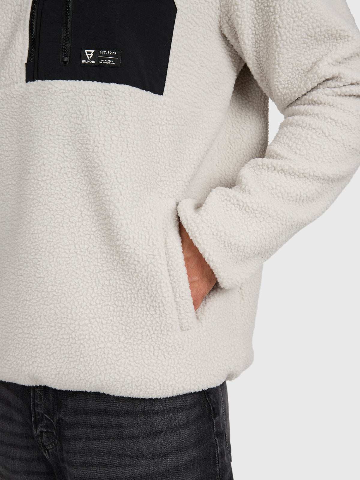 Kelstyn Men Fleece | Soft Grey