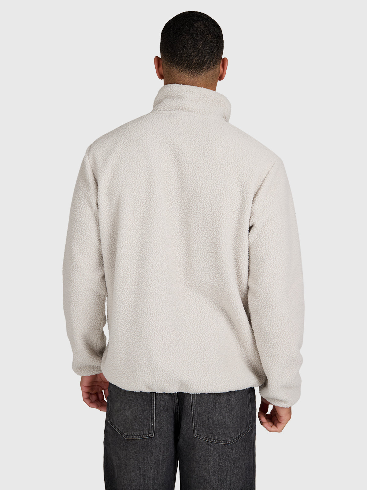 Kelstyn Men Fleece | Soft Grey