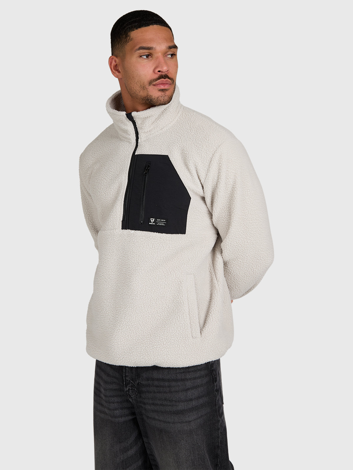 Kelstyn Men Fleece | Soft Grey
