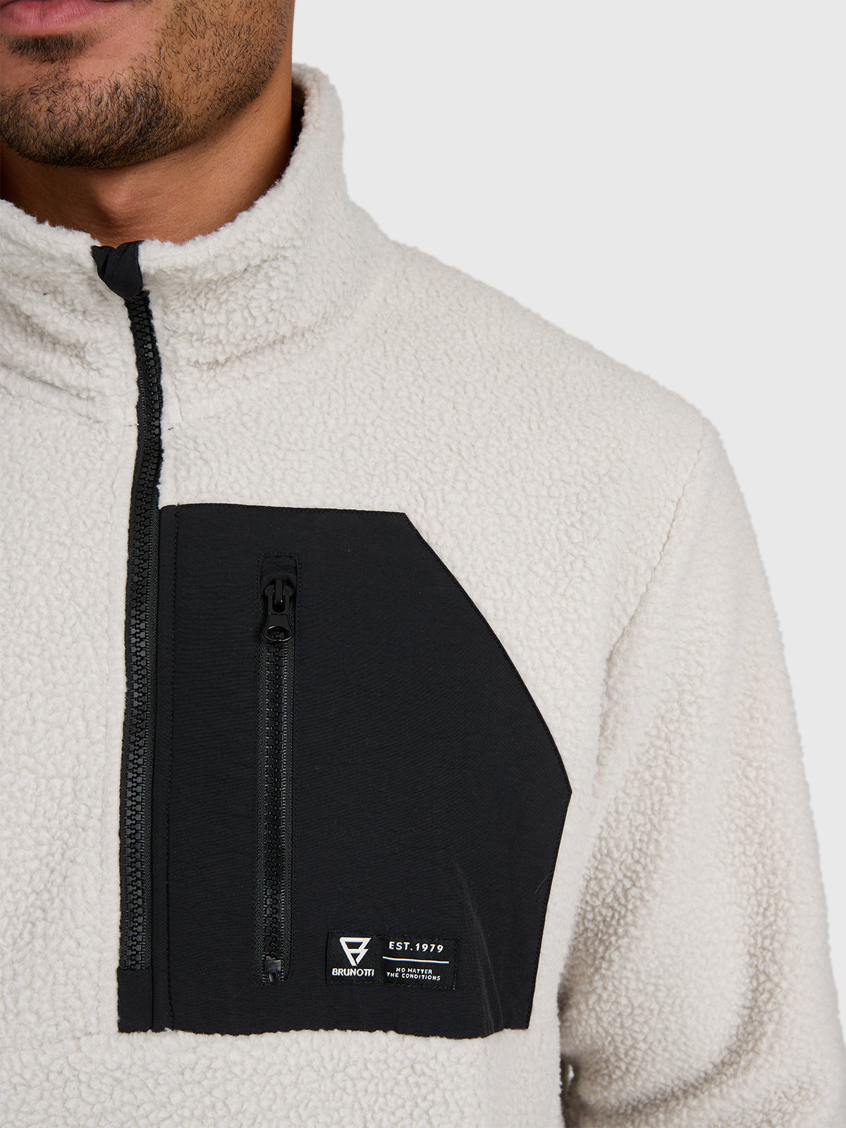 Kelstyn Men Fleece | Soft Grey
