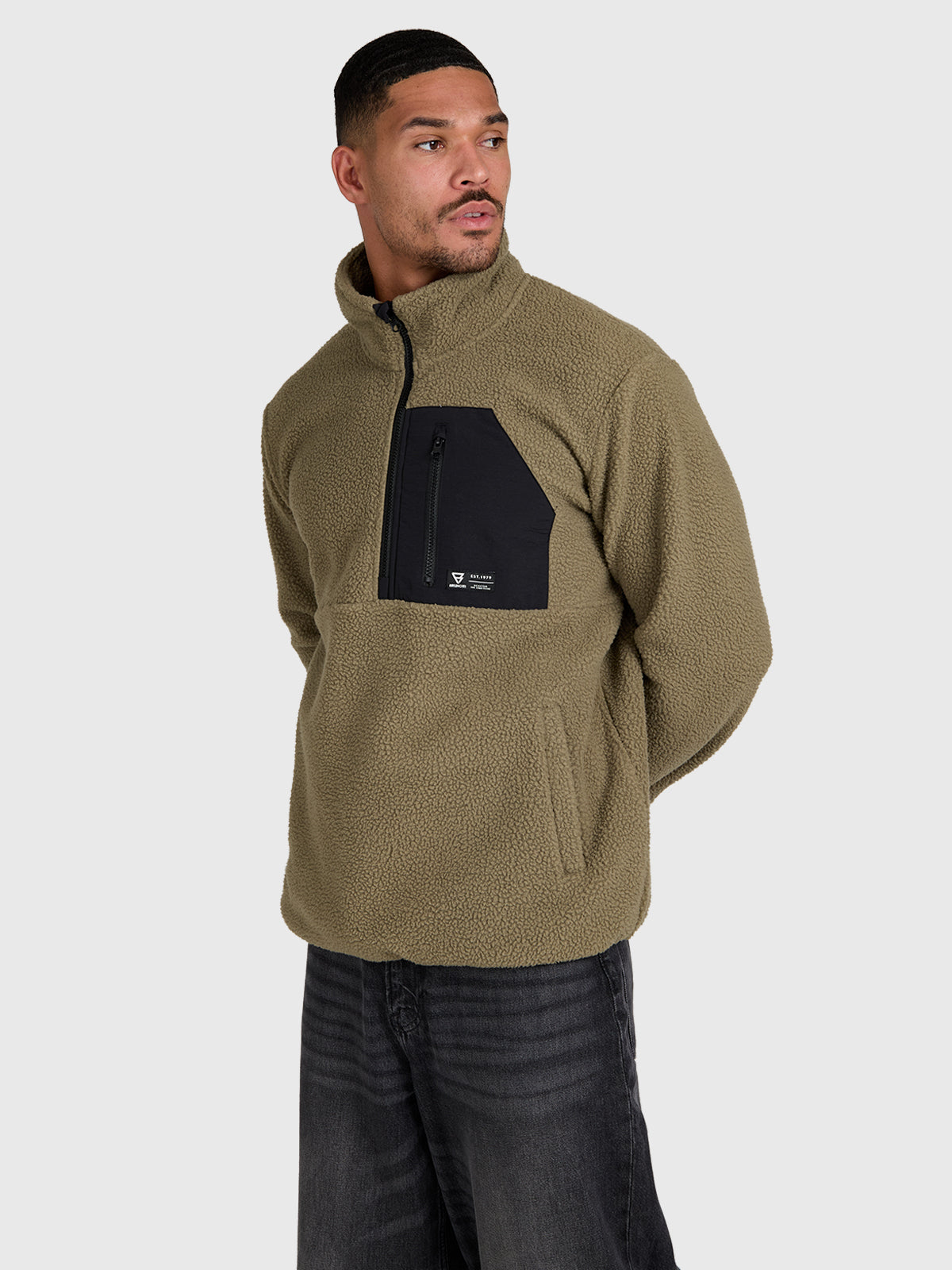 Kelstyn Men Fleece | Dusky Green