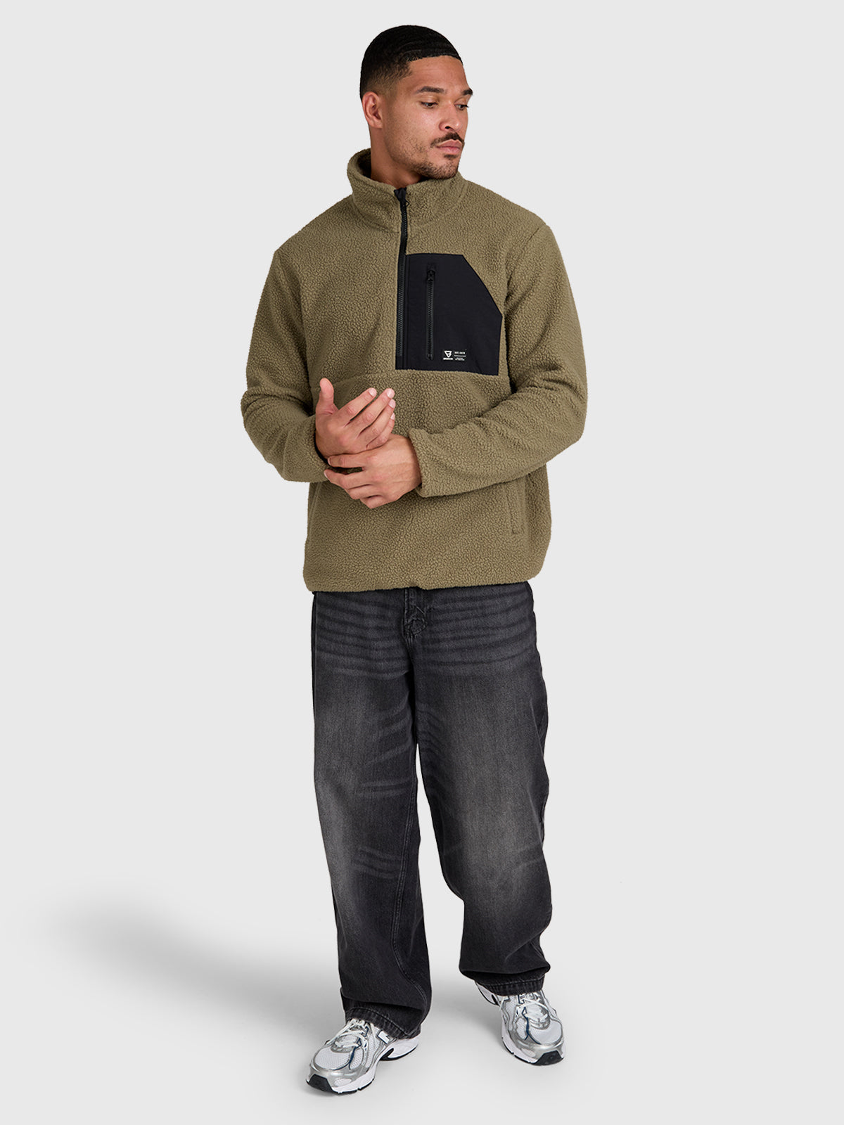 Kelstyn Men Fleece | Dusky Green