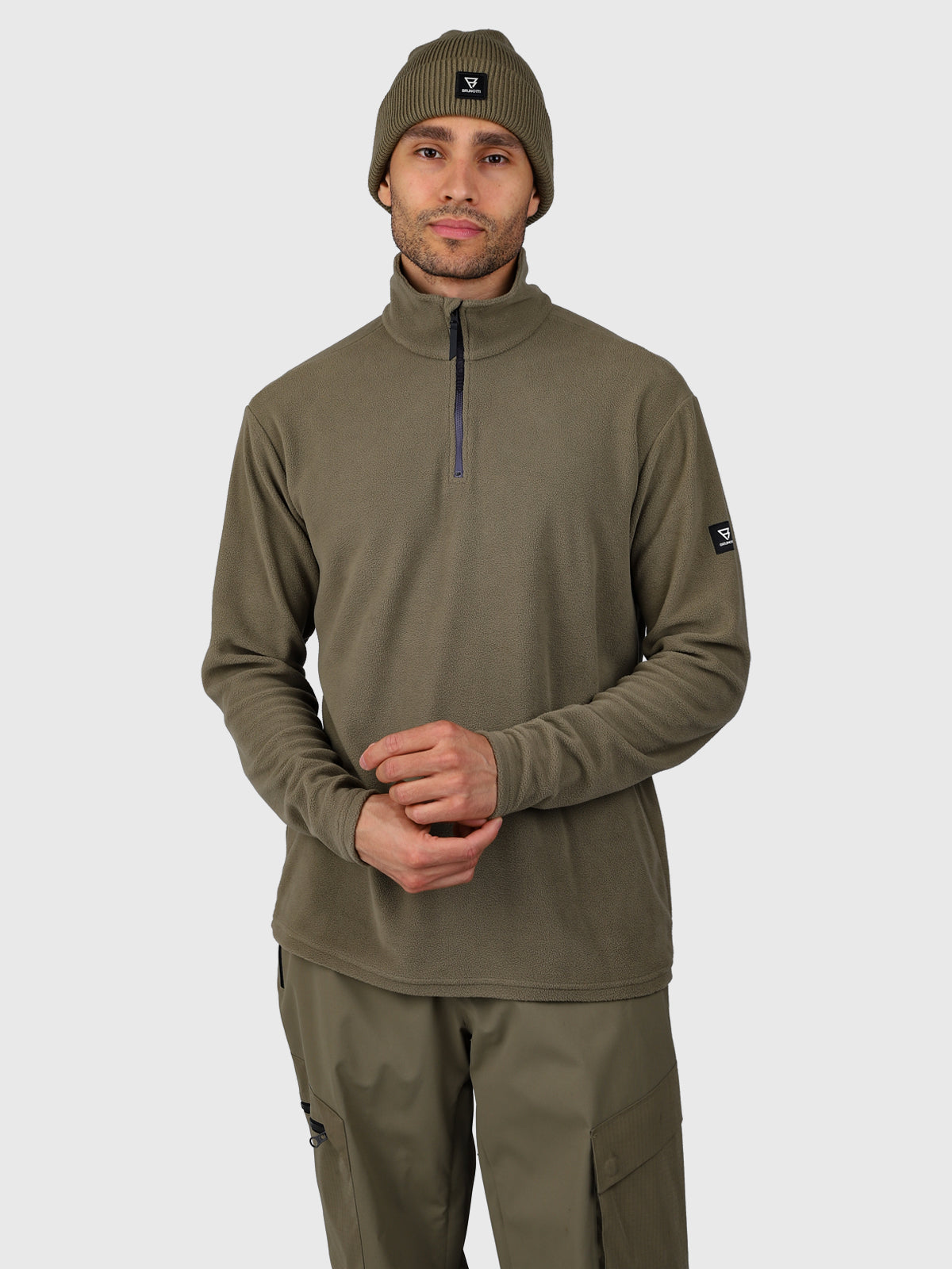 Tenno Heren Fleece | Dusky Green