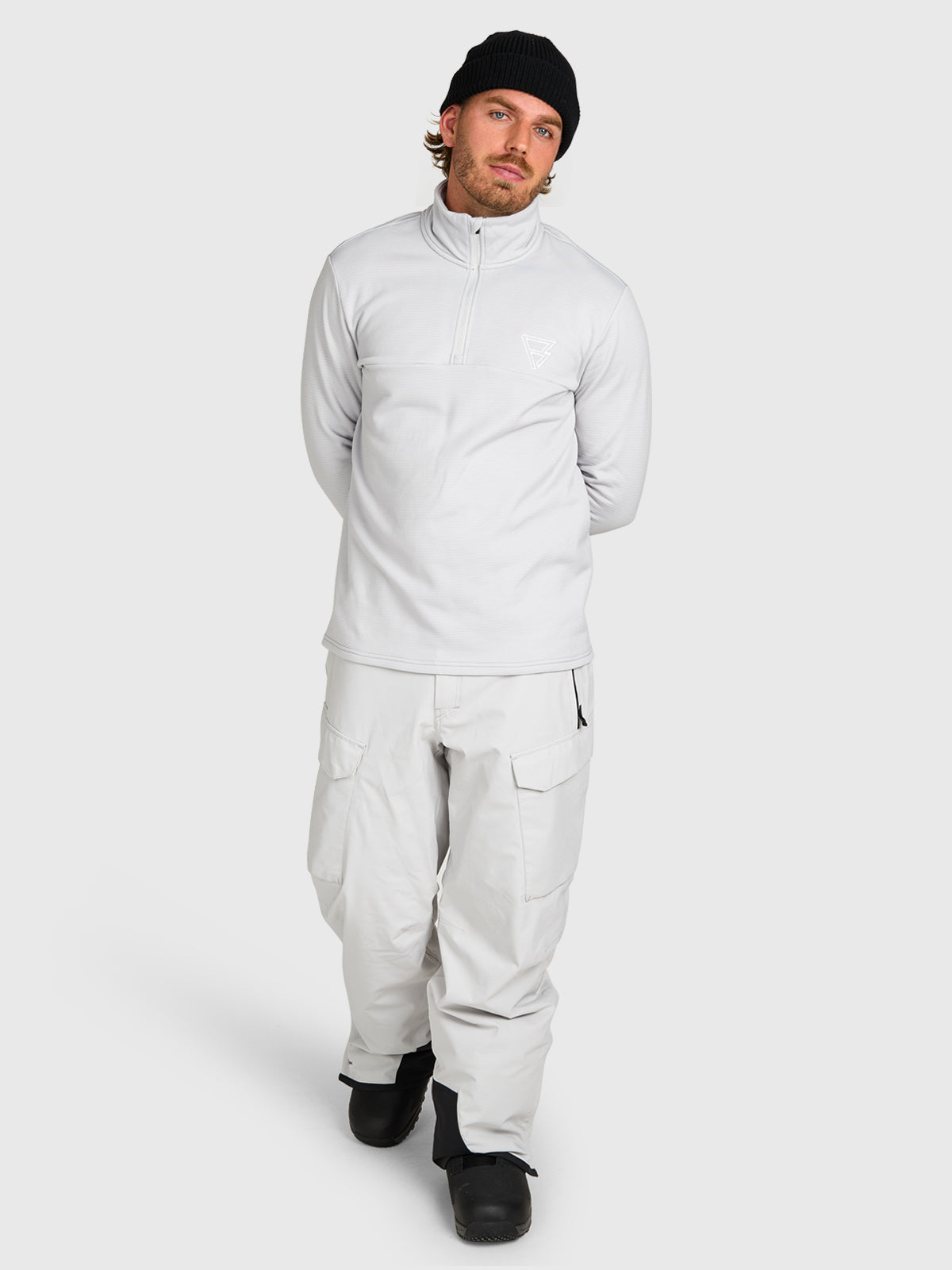 Daronst Men Fleece | Soft Grey
