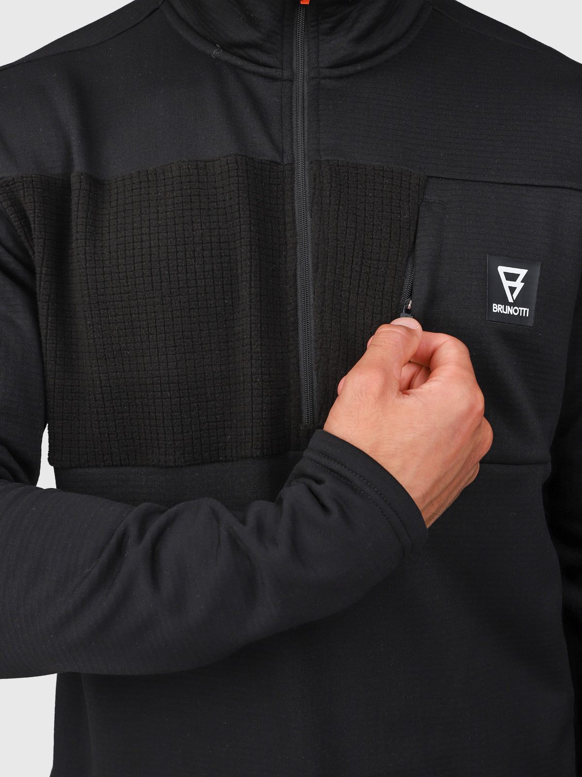 Mattish Men Fleece | Black