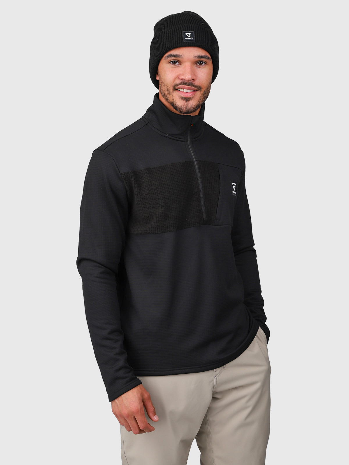 Mattish Men Fleece | Black