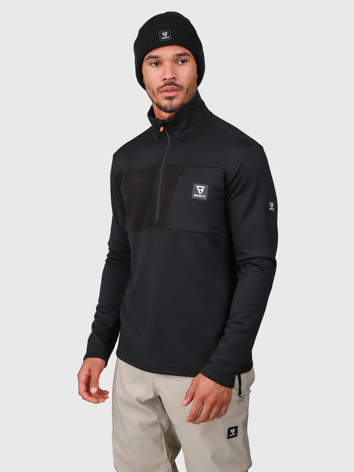 Mattish Men Fleece | Black