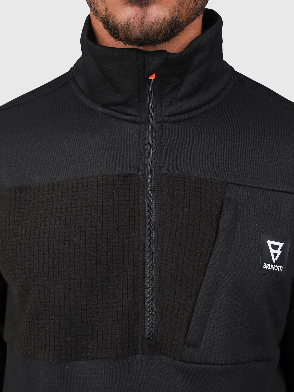 Mattish Men Fleece | Black