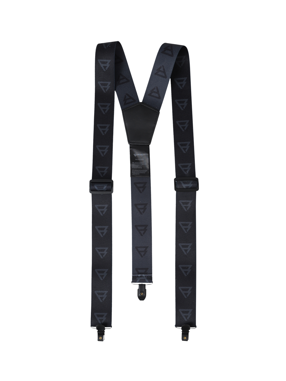 Atacama Men Suspenders | Black