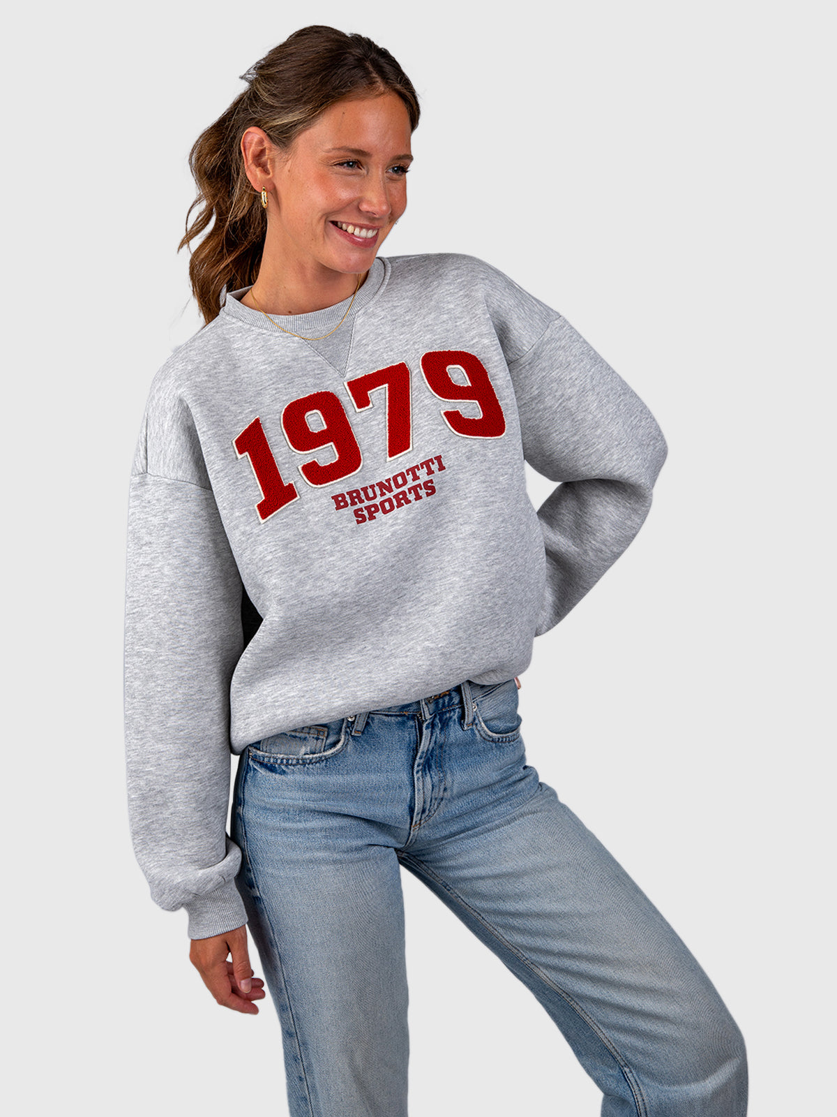 Aldora Women Sweater | Light Grey Melee