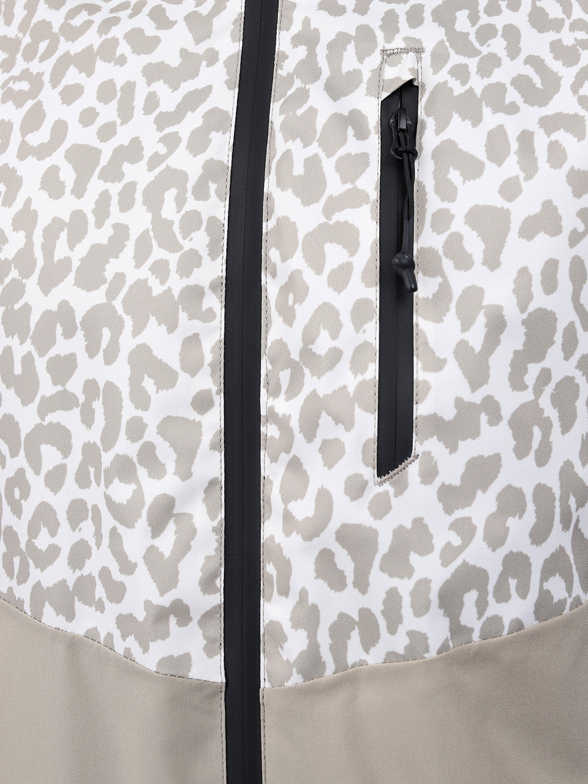 Scialena-Print Women Snow Jacket | Leopard Snow