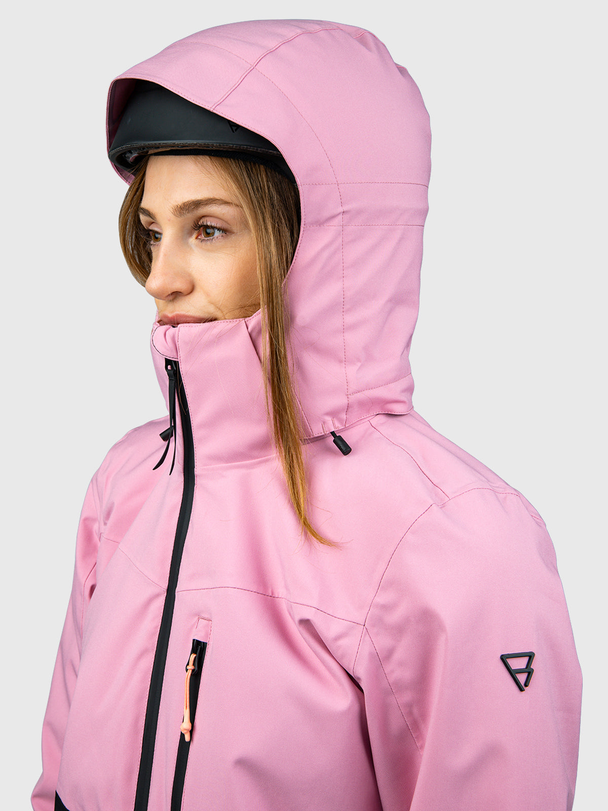 Montacia Women Snow Jacket | Dusty Pink