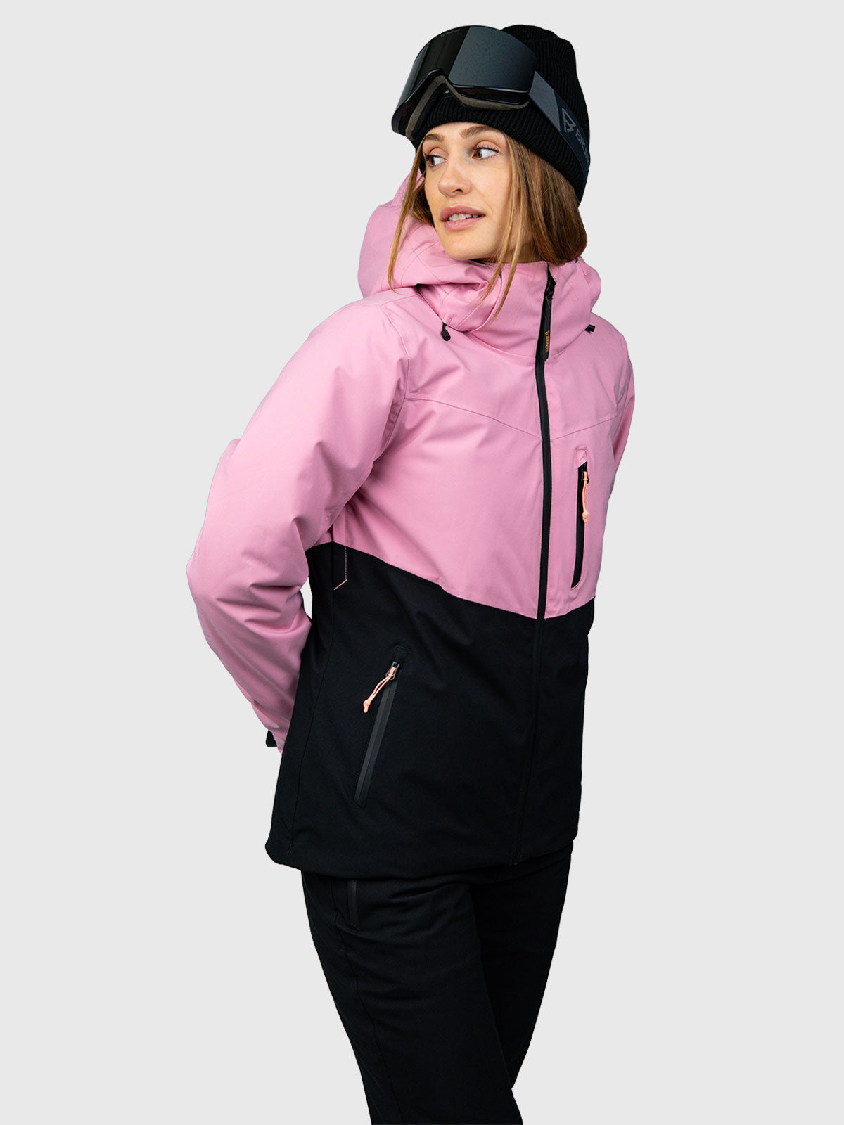 Montacia Women Snow Jacket | Dusty Pink