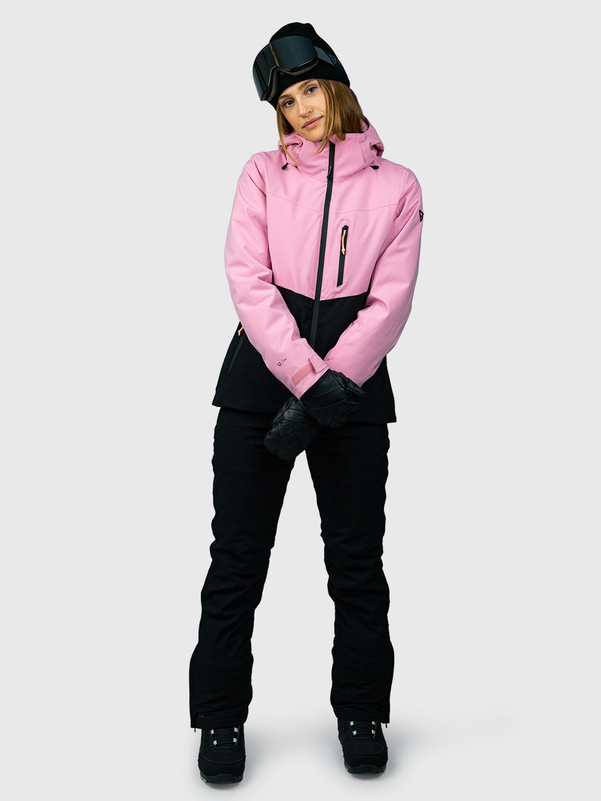 Montacia Women Snow Jacket | Dusty Pink