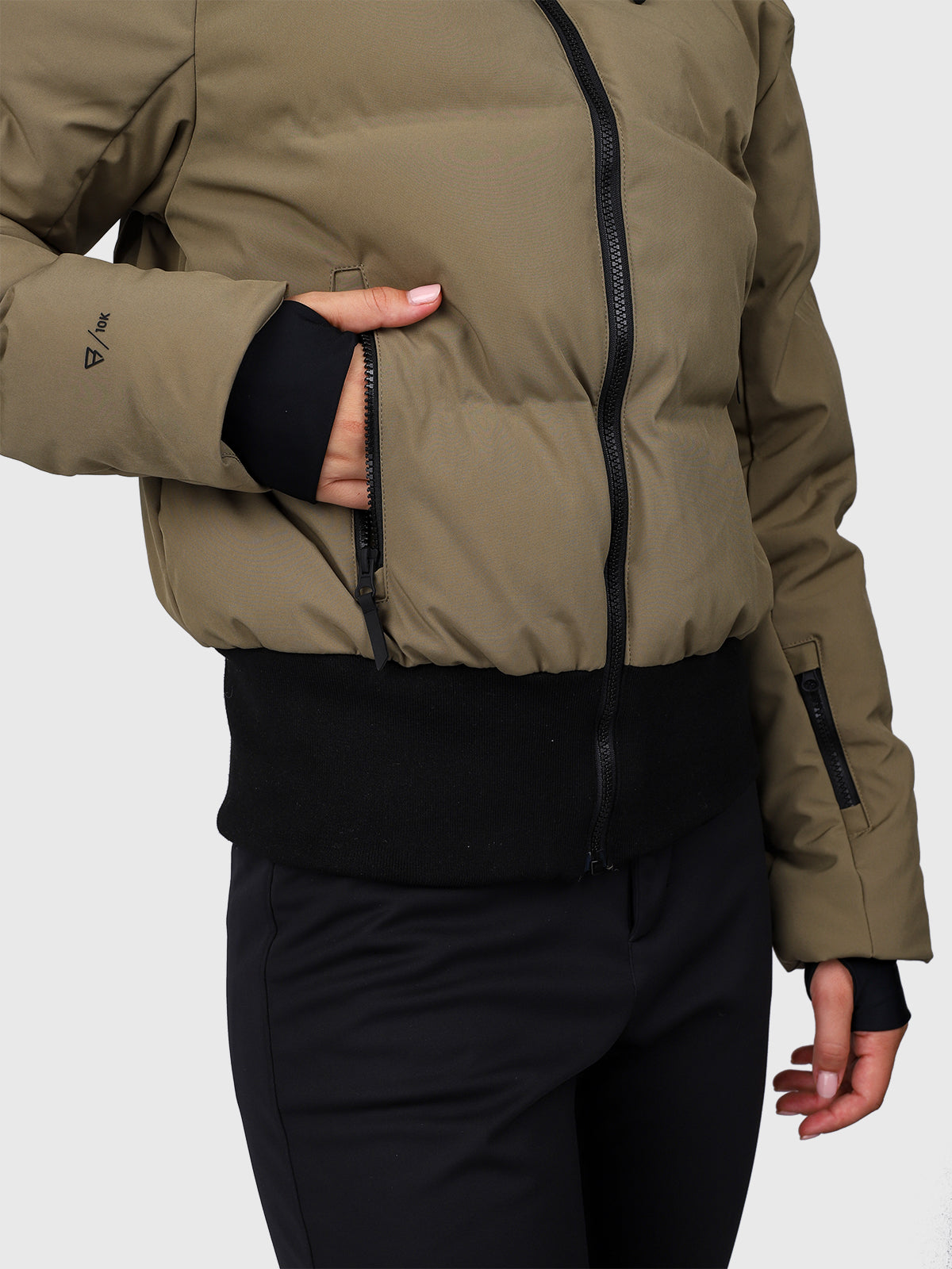 Firecrown Dames Ski Jas | Dusky Green