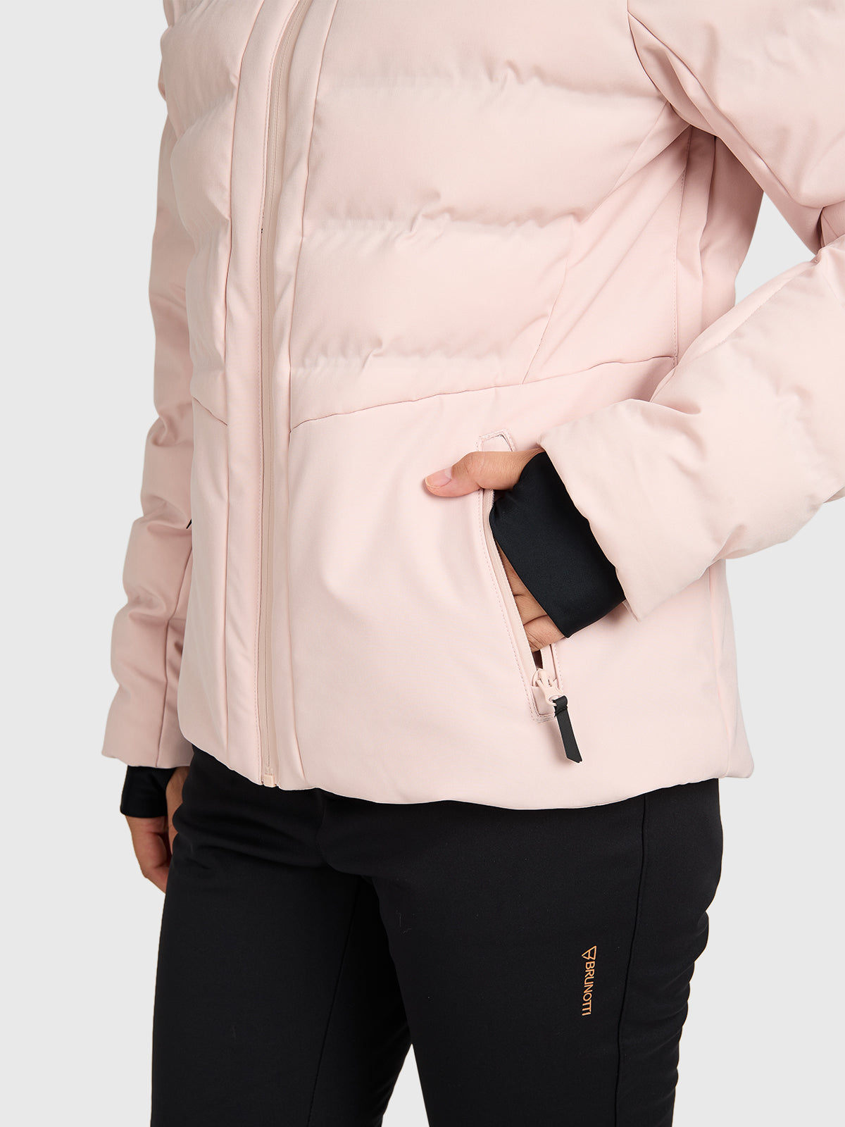 Lapista Women Snow Jacket | Sepia Rose