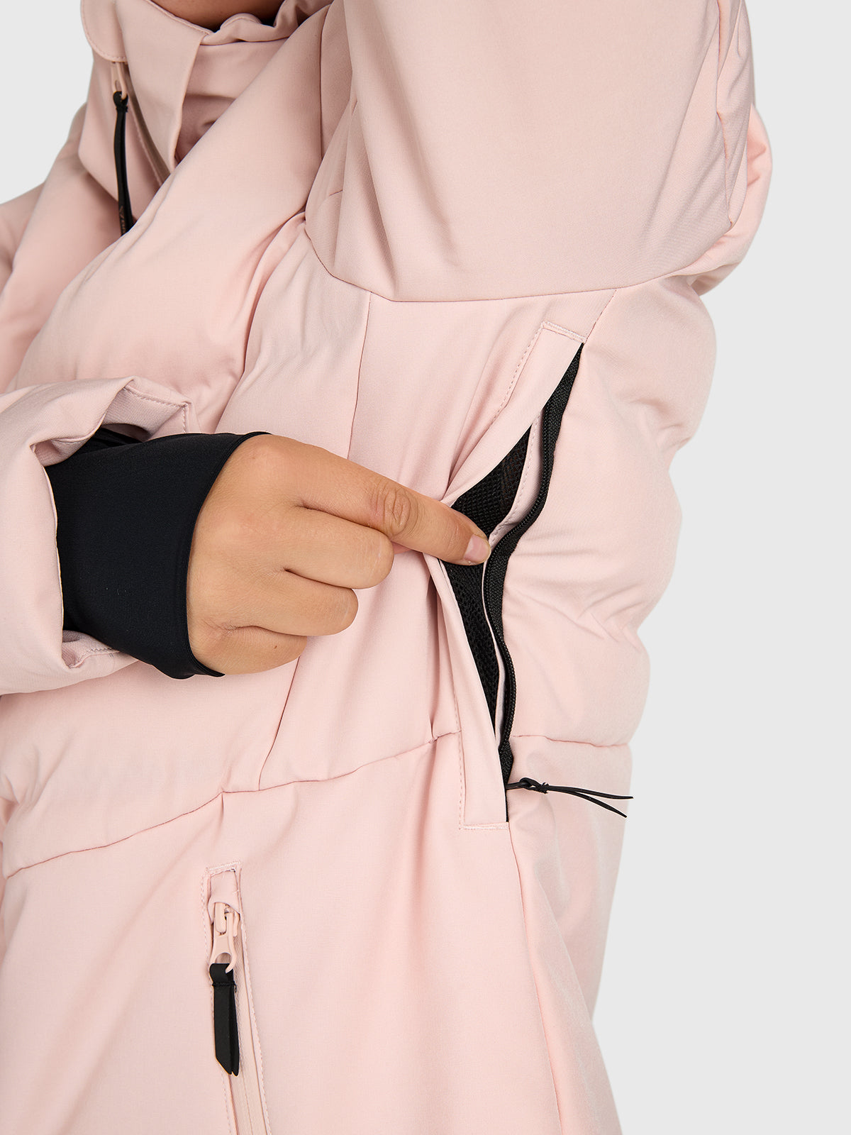 Lapista Women Snow Jacket | Sepia Rose