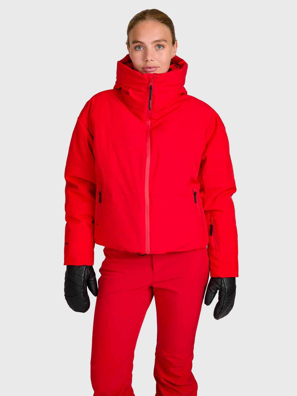 Fiaskia Women Snow Jacket | True Red
