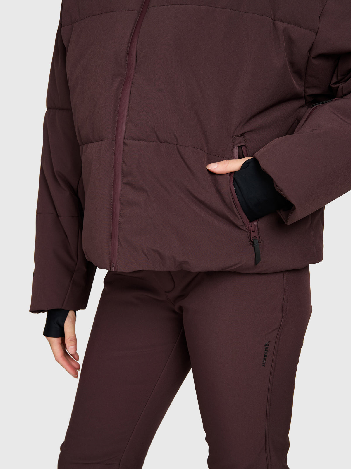 Fiaskia Women Snow Jacket | Raisin
