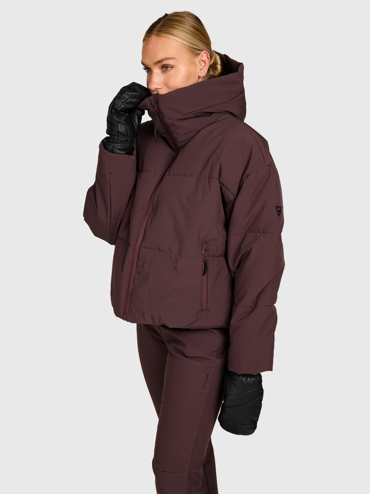 Fiaskia Women Snow Jacket | Raisin