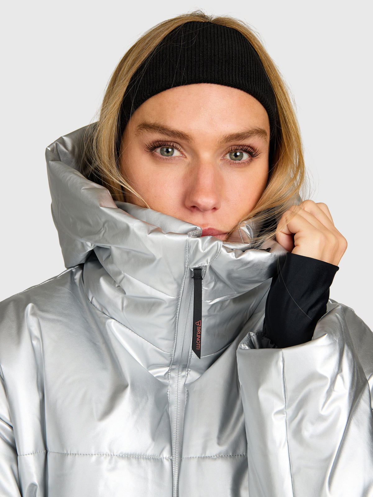 Fiaskia-Metallic Damen Schneejacke