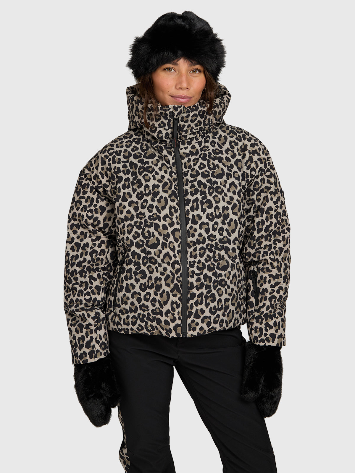 Fiaskia-Print Women Snow Jacket | Wild Thing Fungi
