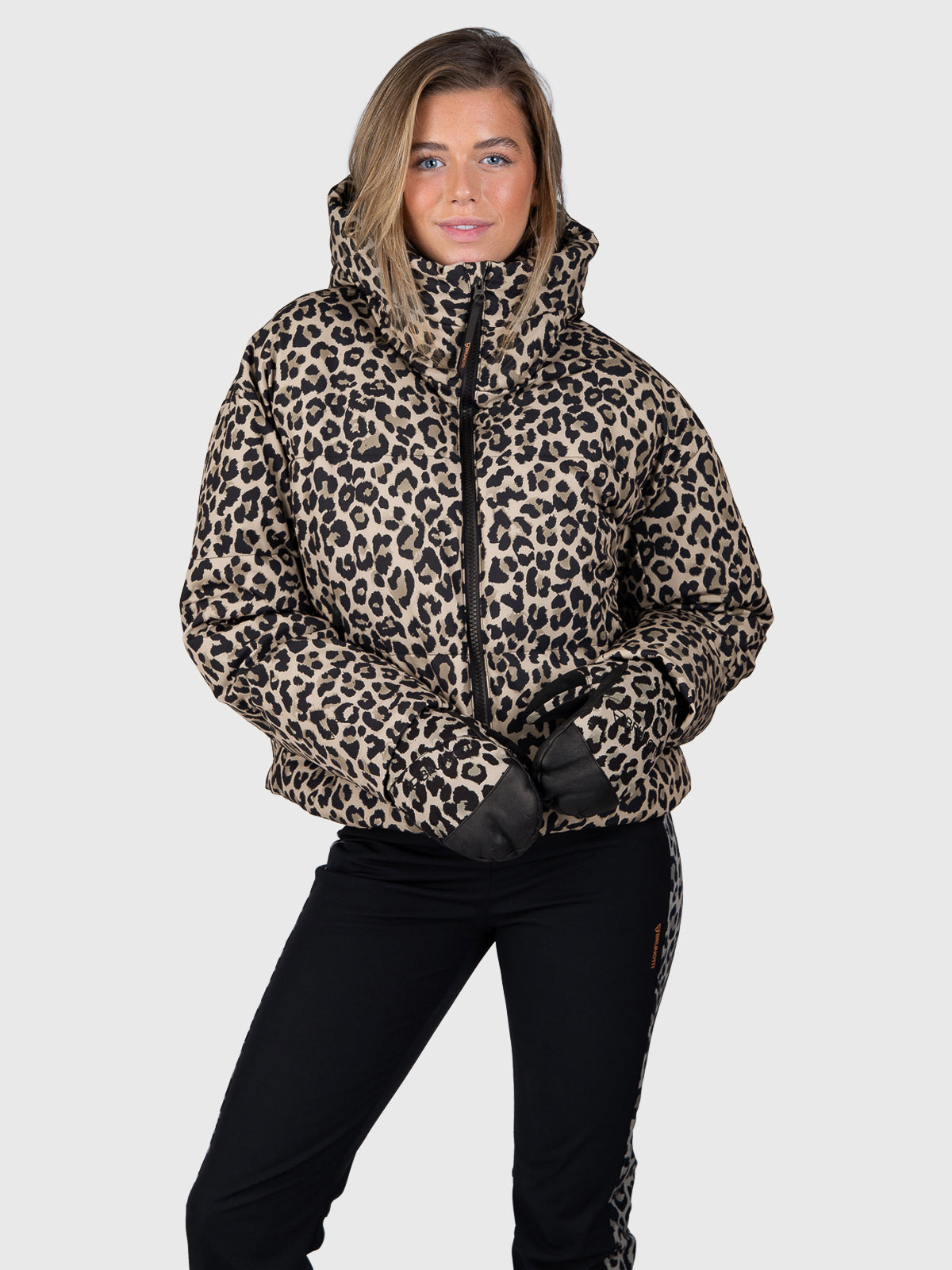 Fiaskia-Print Dames Ski Jas | Wild Thing Fungi