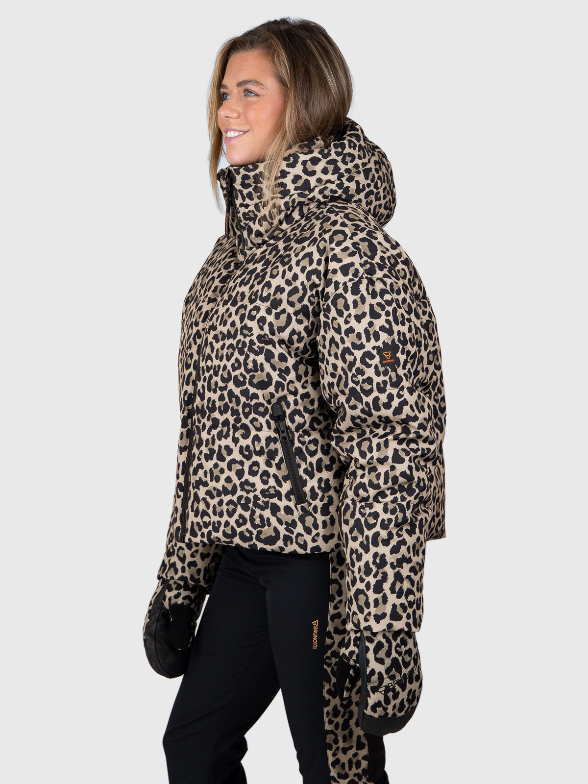 Fiaskia-Print Women Snow Jacket | Wild Thing Fungi