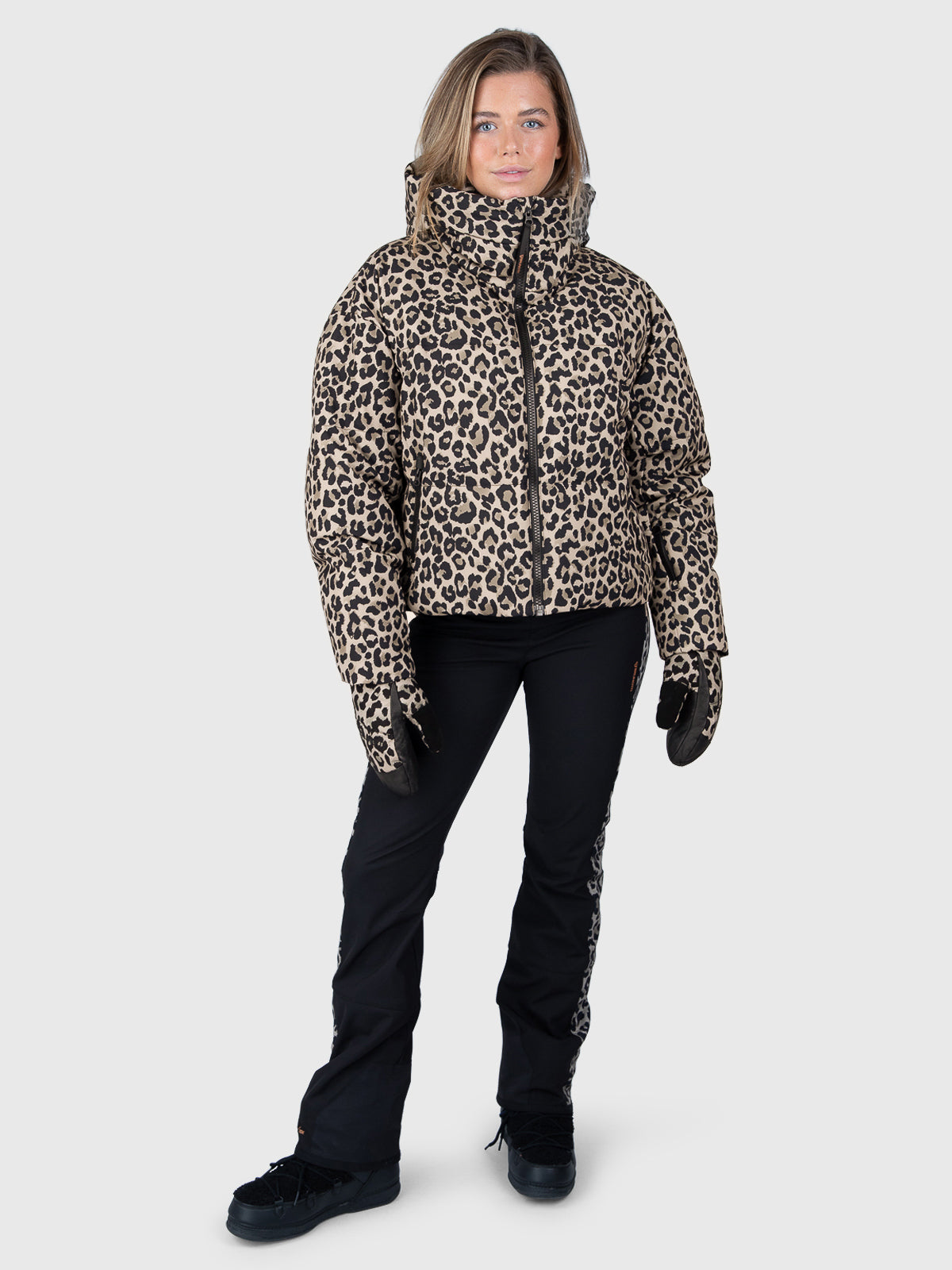 Fiaskia-Print Women Snow Jacket | Wild Thing Fungi