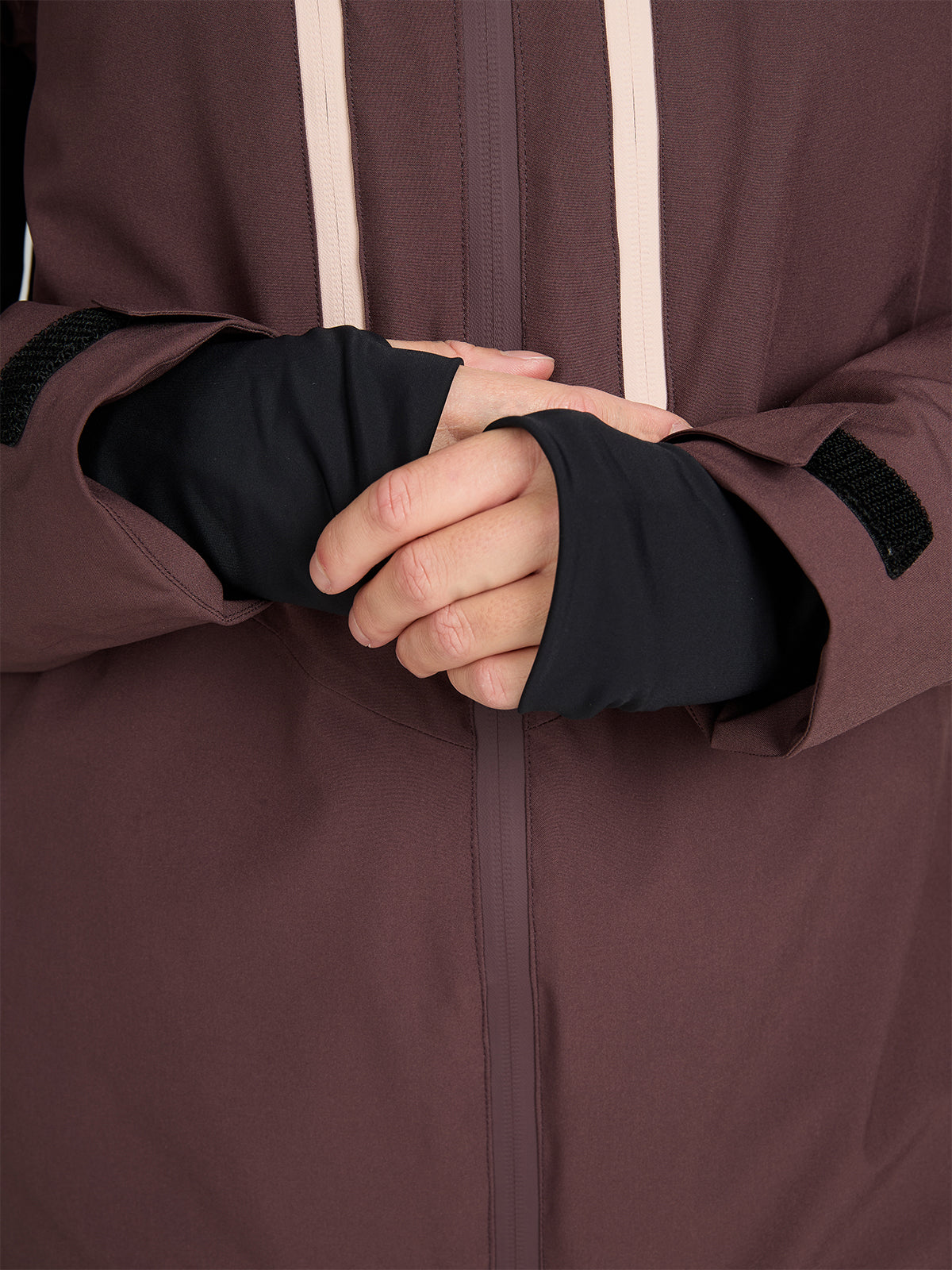 Avamena Women Snow Jacket | Raisin