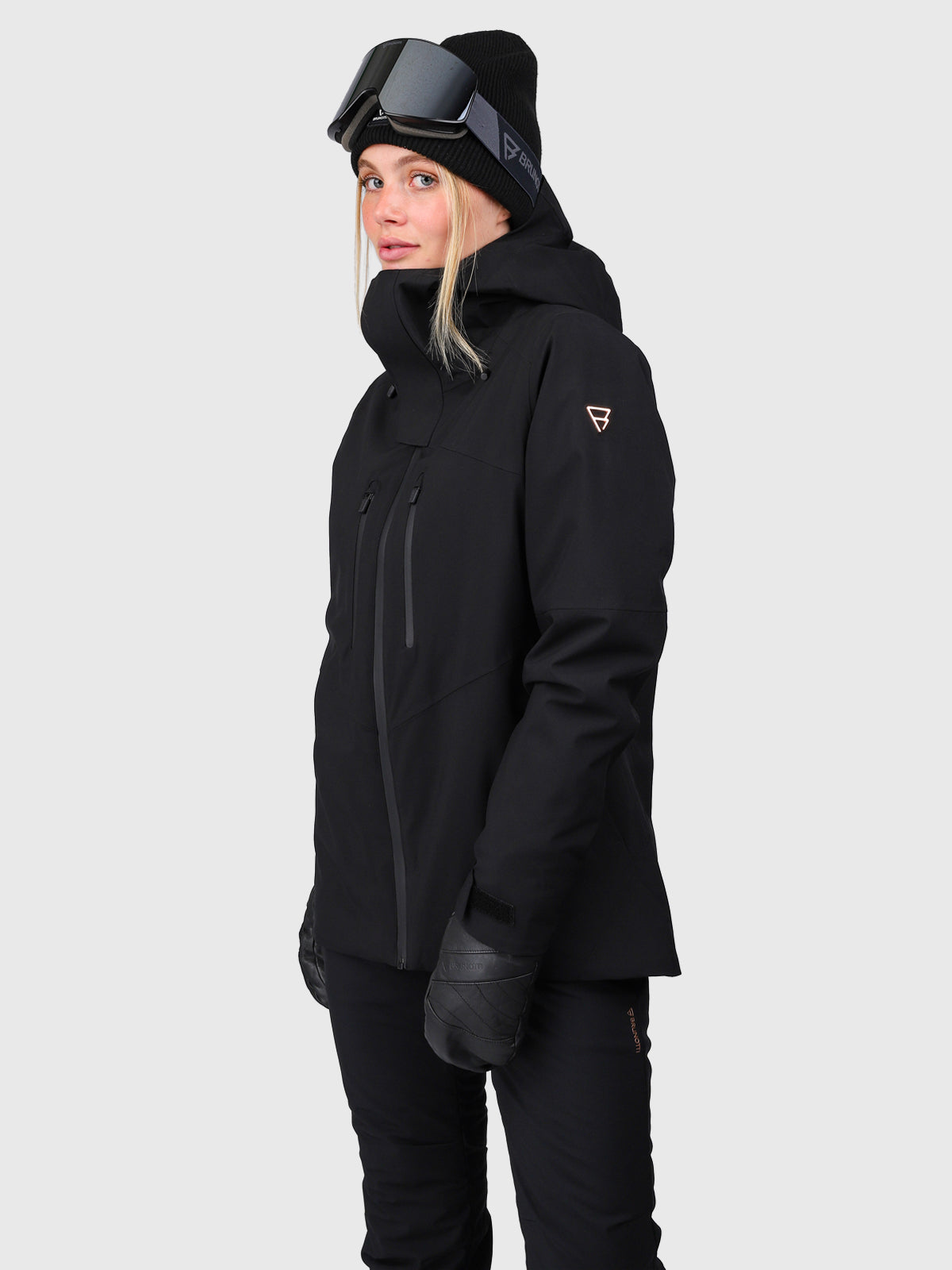 Avamena Vrouwen Ski Jas | Zwart