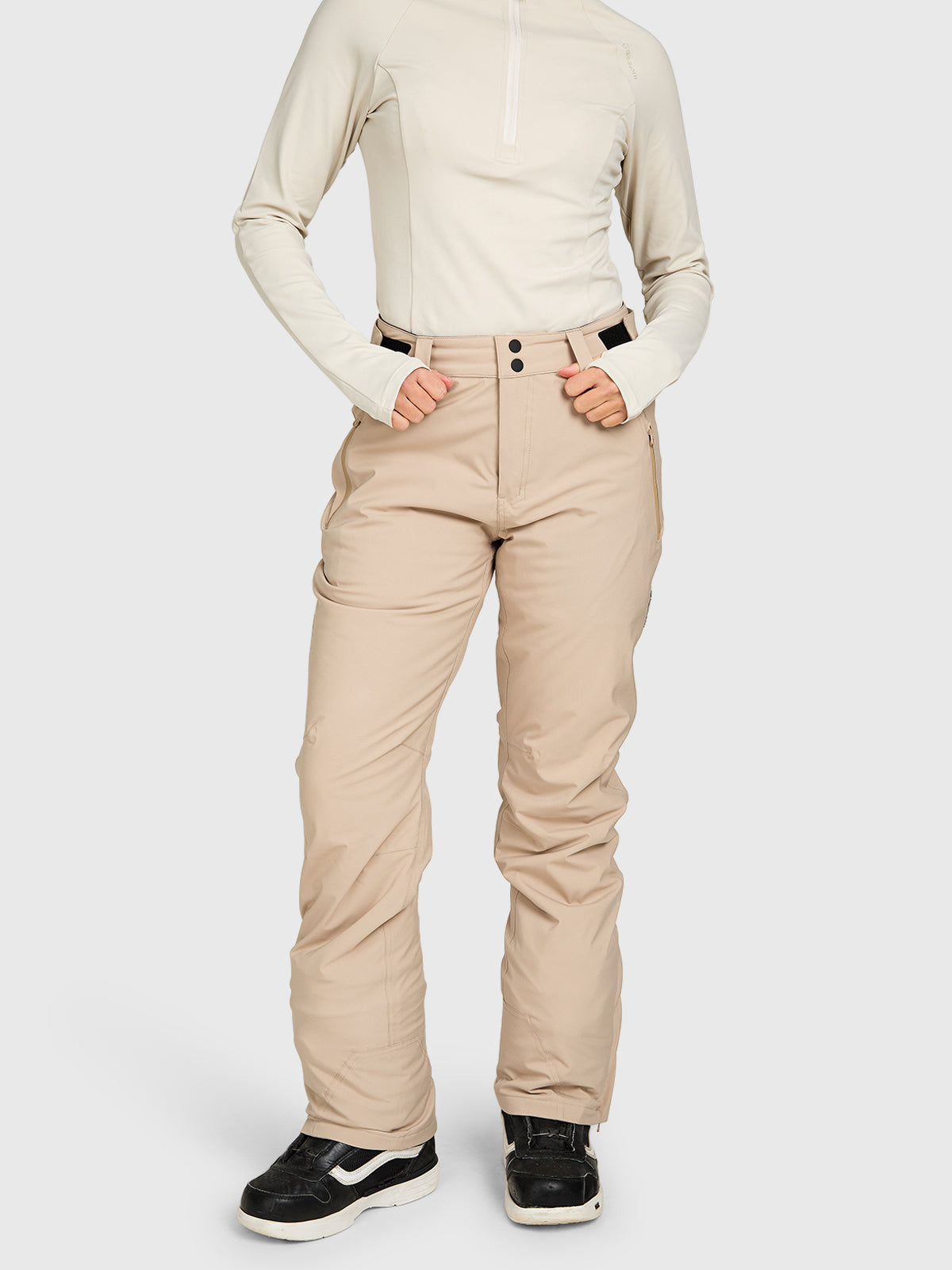 Bellacarve Women Snow Pants | Simply Taupe