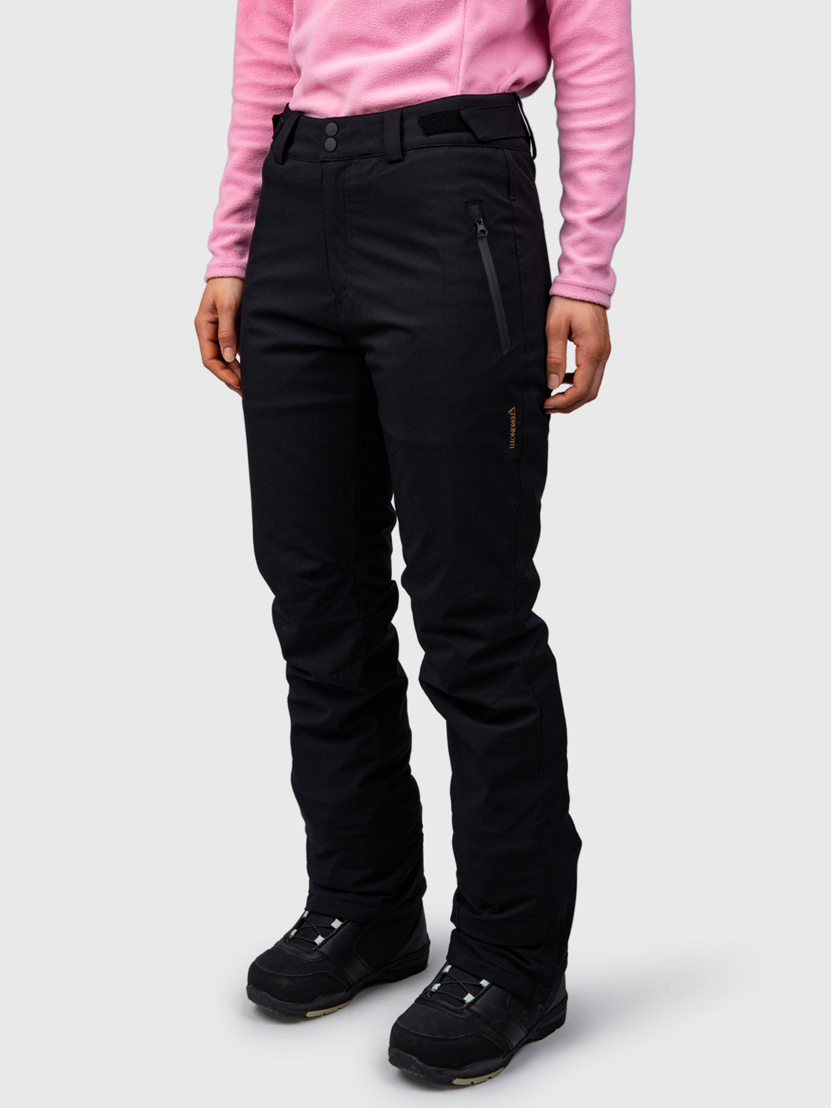Bellacarve Damen Schneehose | Schwarz