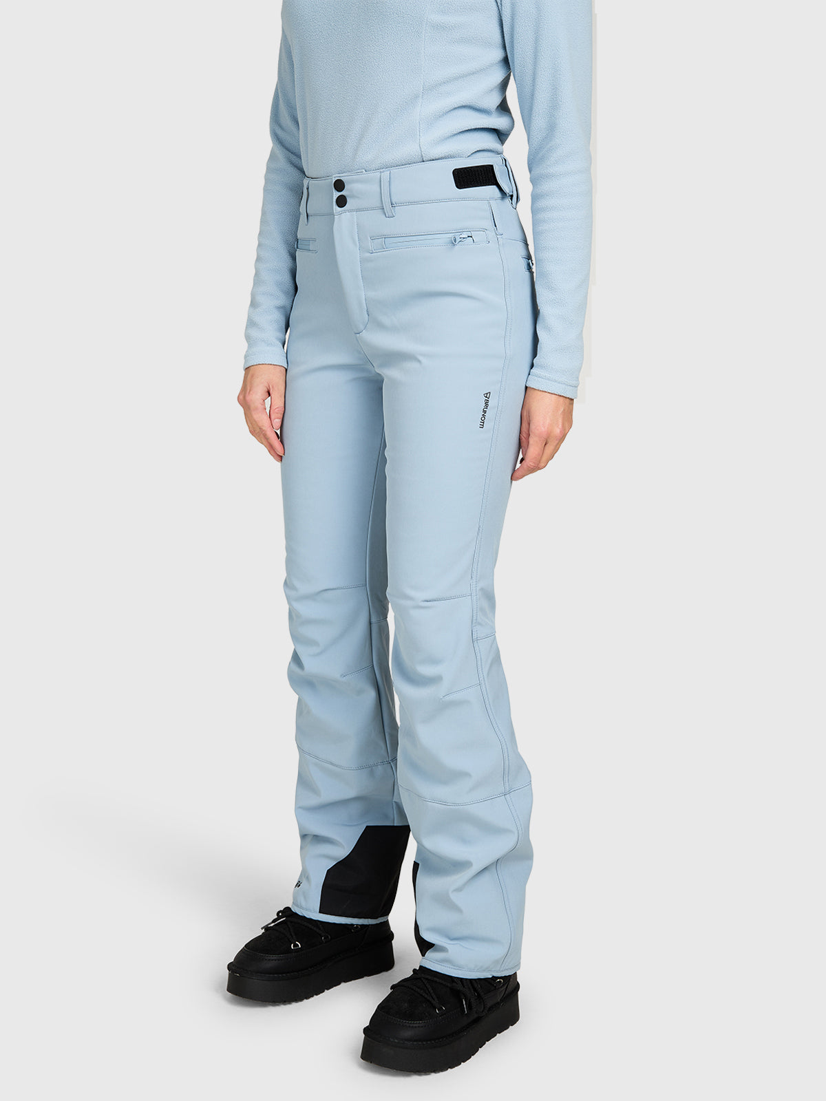 Coldlake Women Softshell Pants | Pale Blue