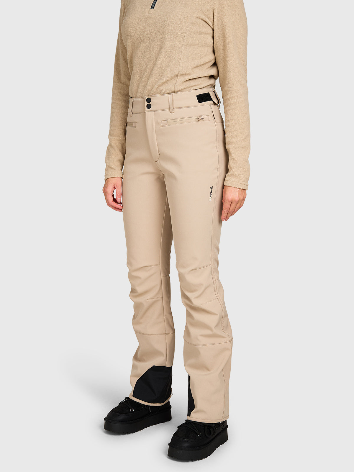 Coldlake Women Softshell Pants | Simply Taupe