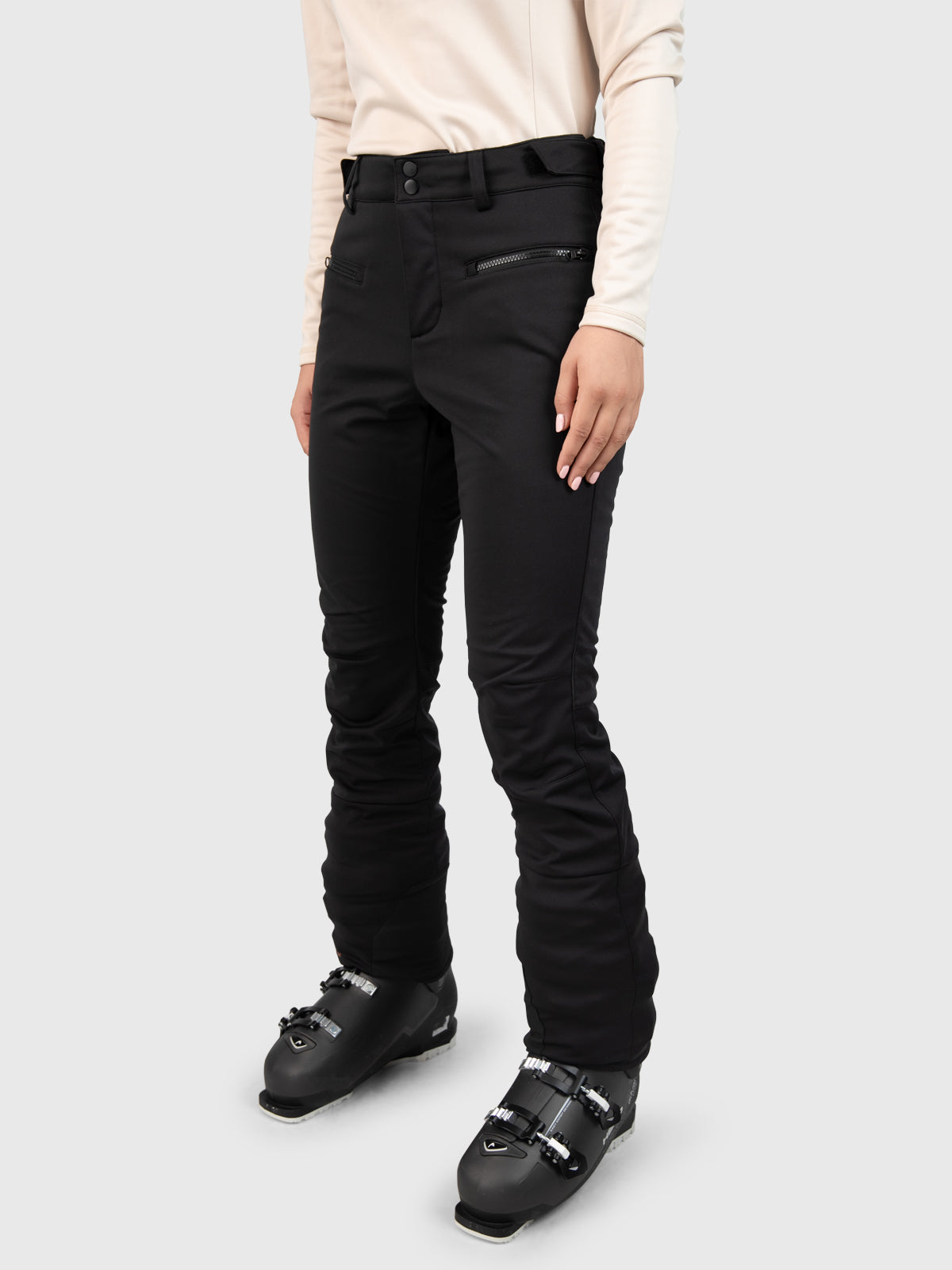 Coldlake Damen Softshellhose | Schwarz