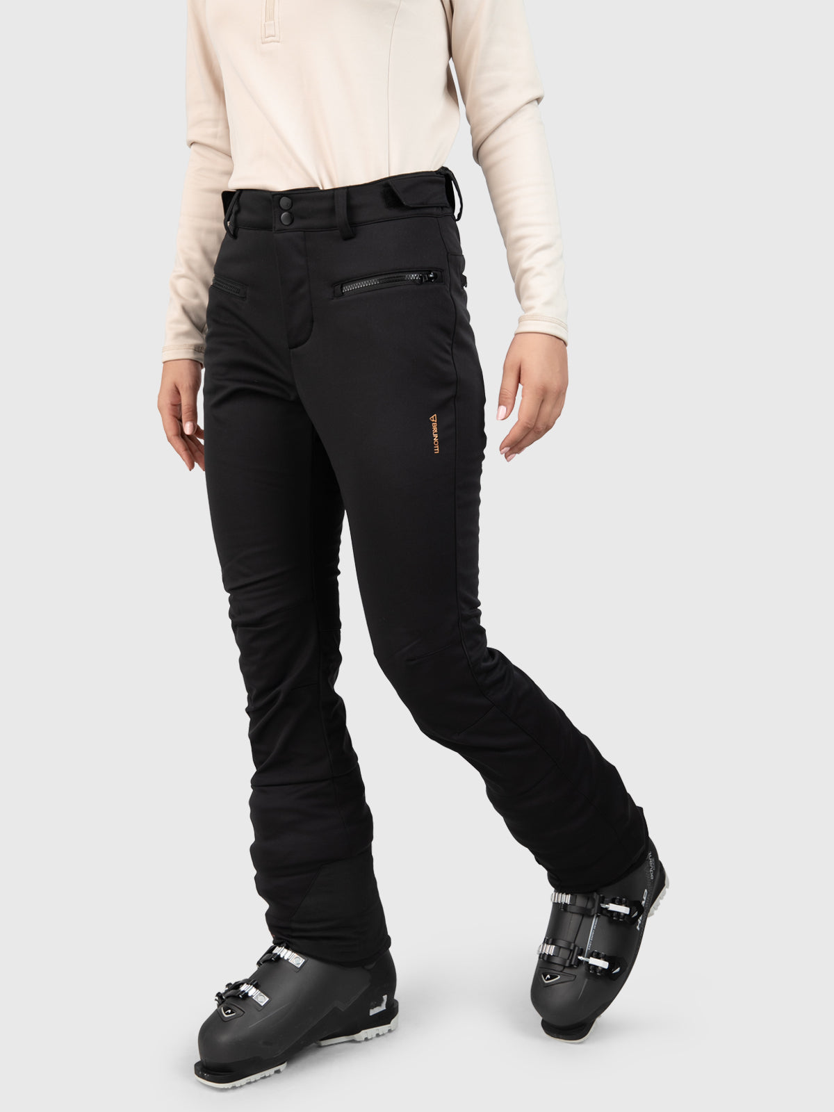 Coldlake Damen Softshellhose | Schwarz