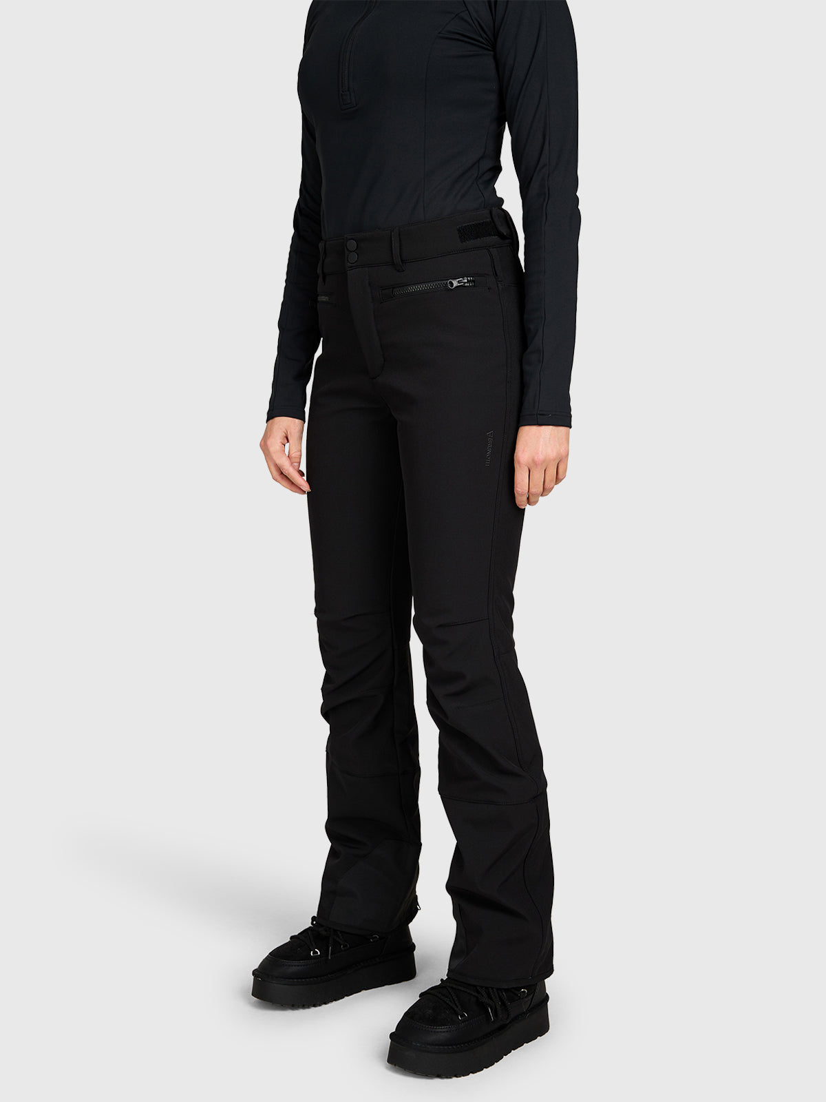 Coldlake Dames Softshell Skibroek | Zwart