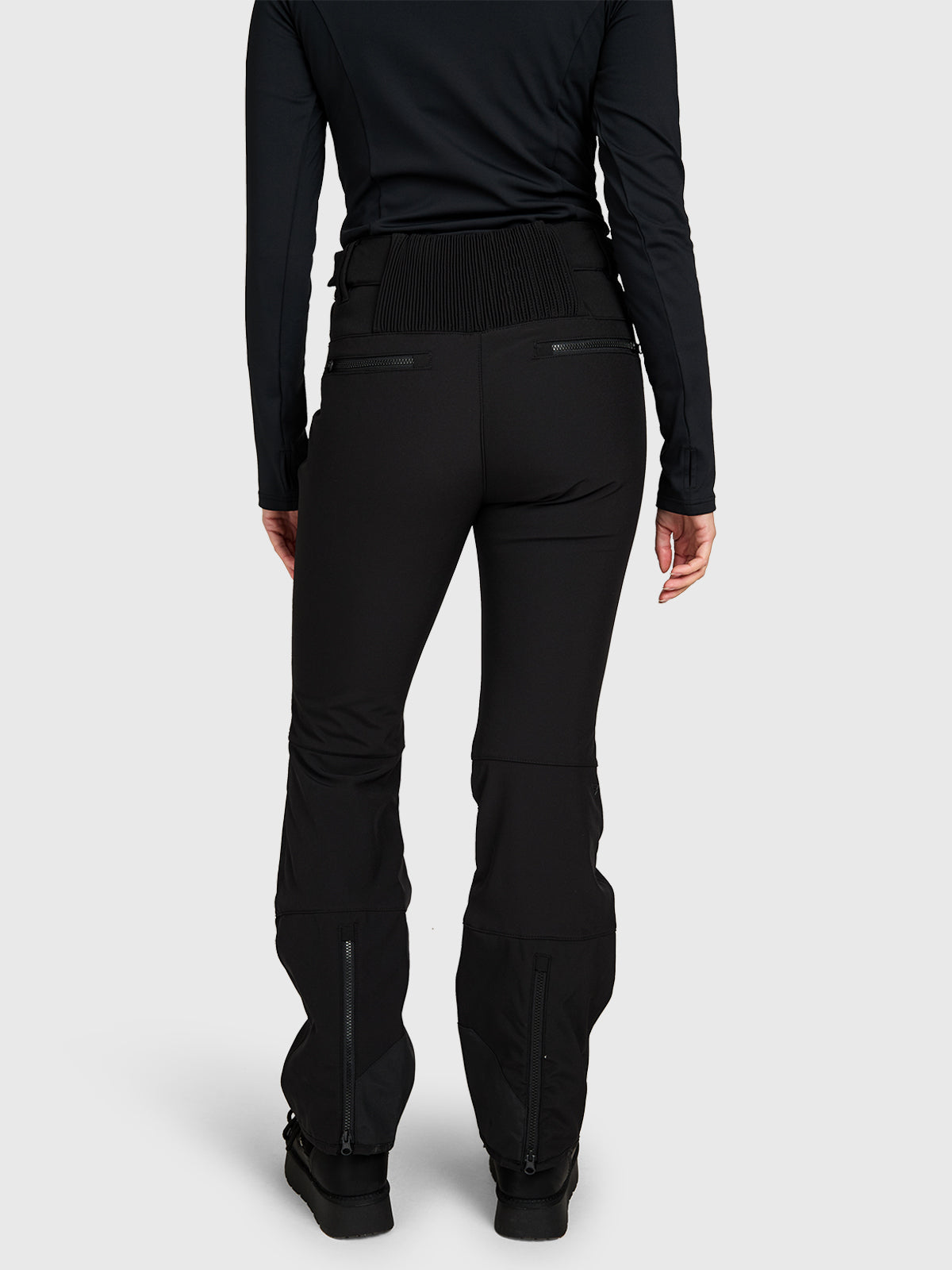 Coldlake Damen Softshellhose | Schwarz