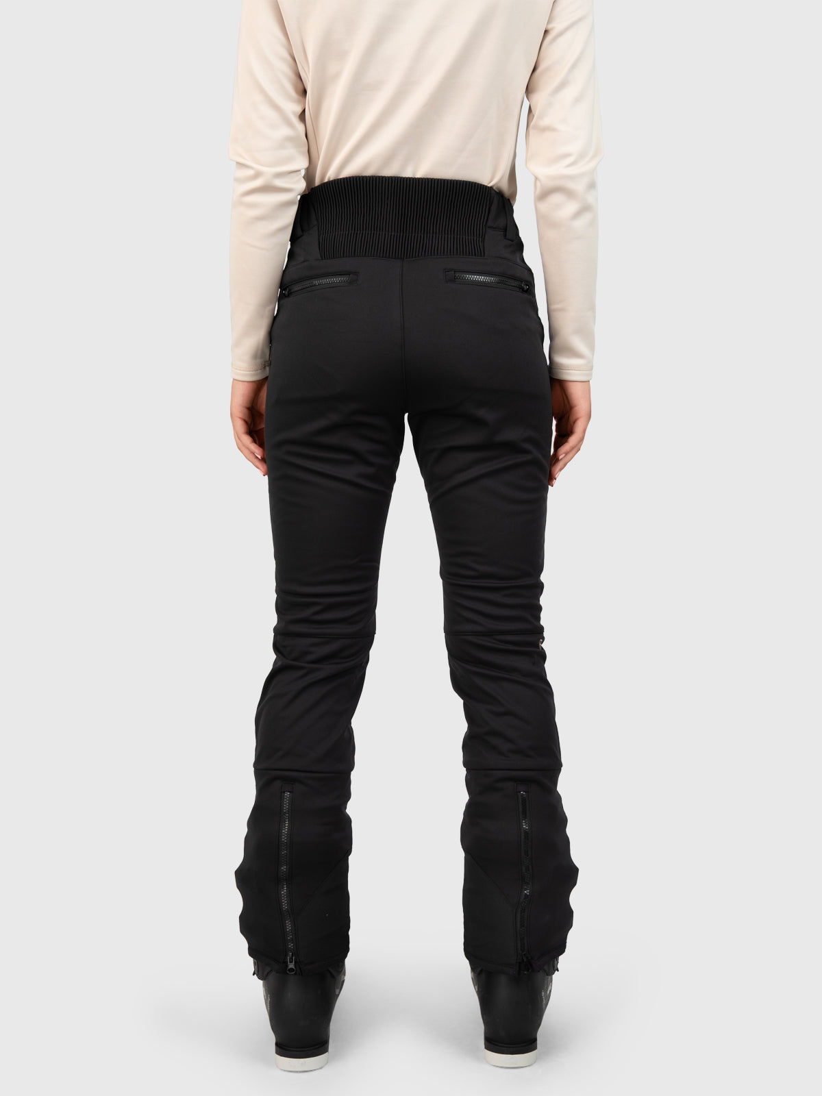 Coldlake Damen Softshellhose | Schwarz